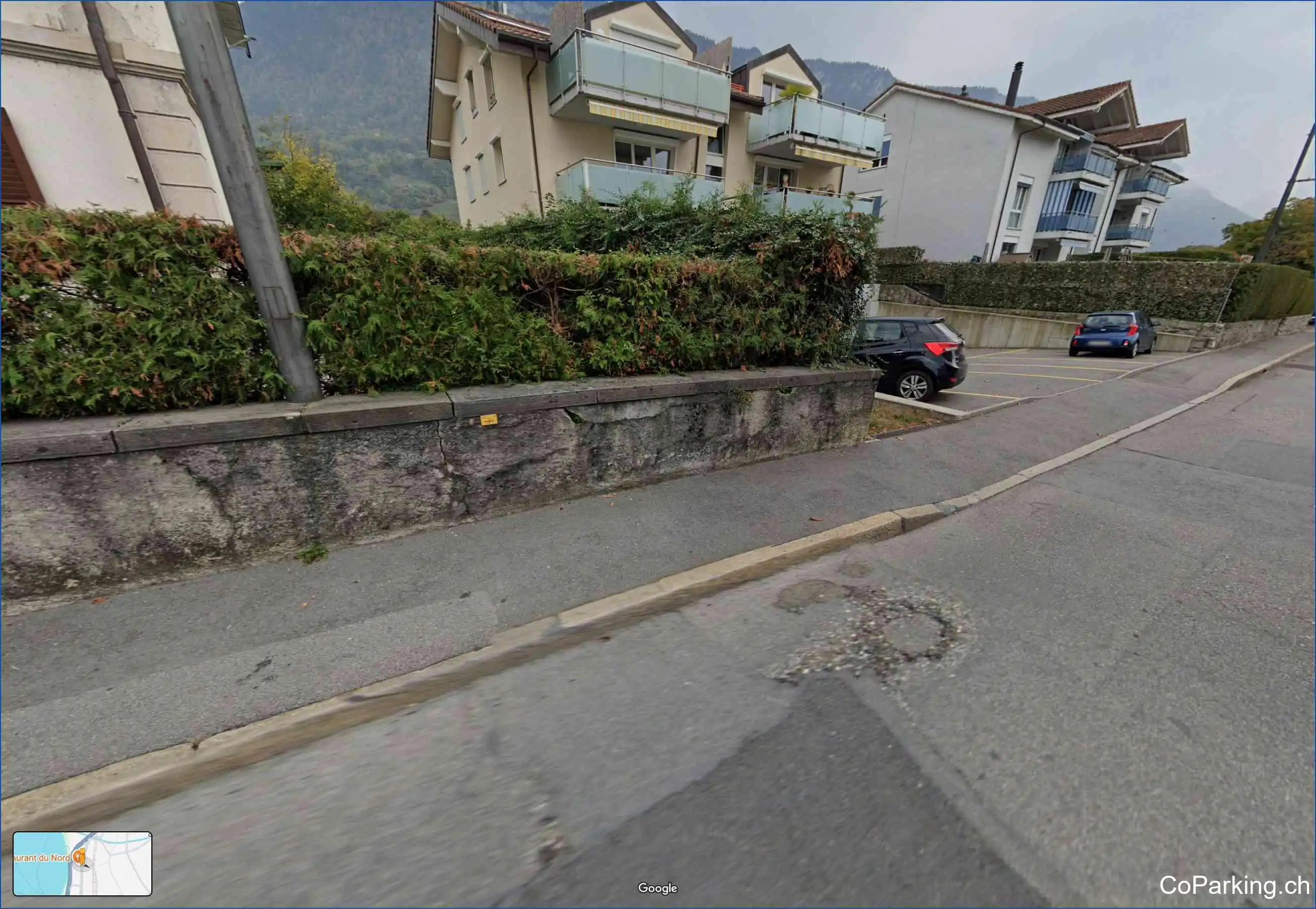 Parking Ave. Comtes de Savoie, Avenue Comtes de Savoie, Villeneuve (VD), 1844
