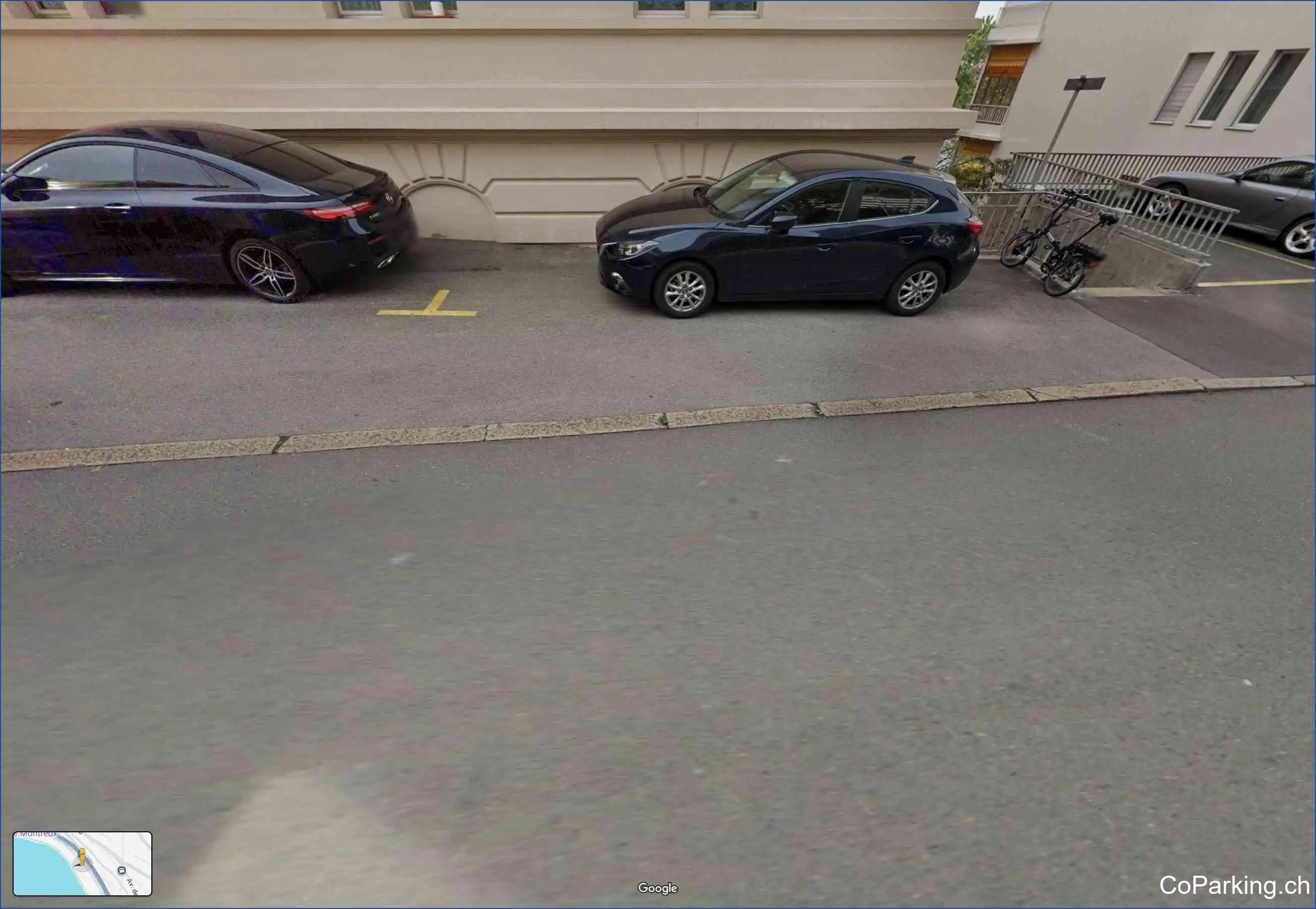 Parking Rue de Bon-Port, Rue de Bon-Port, Territet, 1820