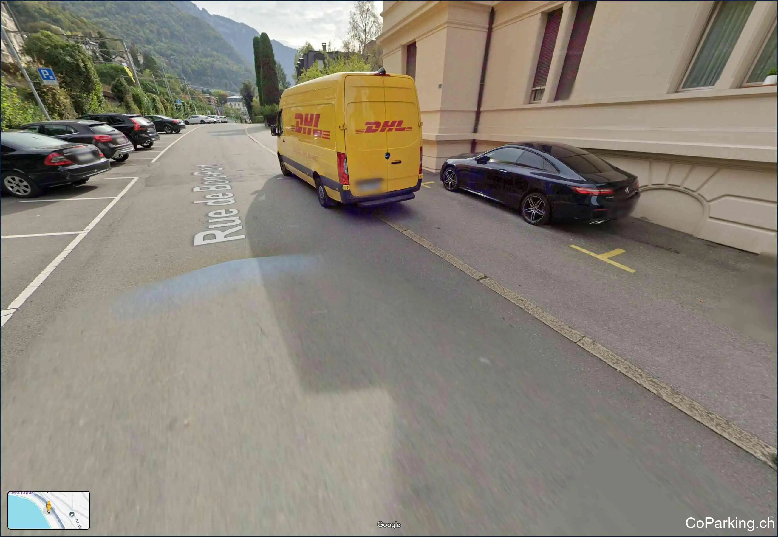 Parking Rue de Bon-Port, Rue de Bon-Port, Territet, 1820