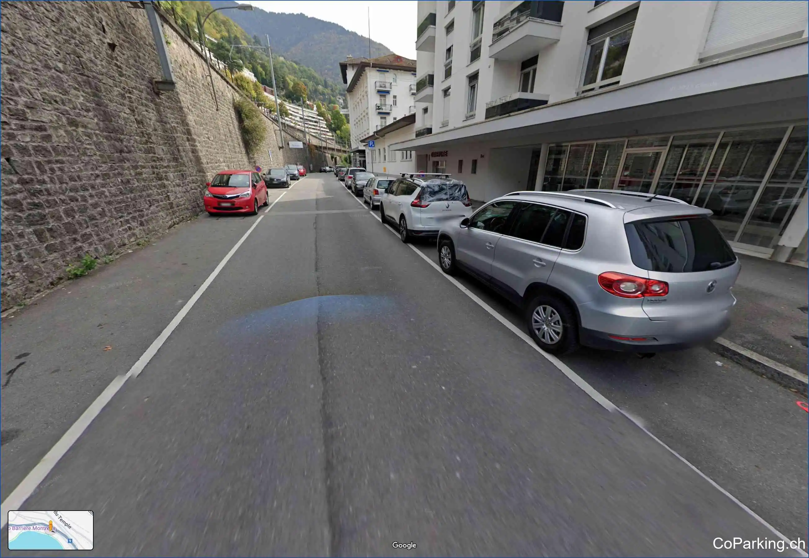 Parking Rue de Bon-Port, Rue de Bon-Port, Territet, 1822