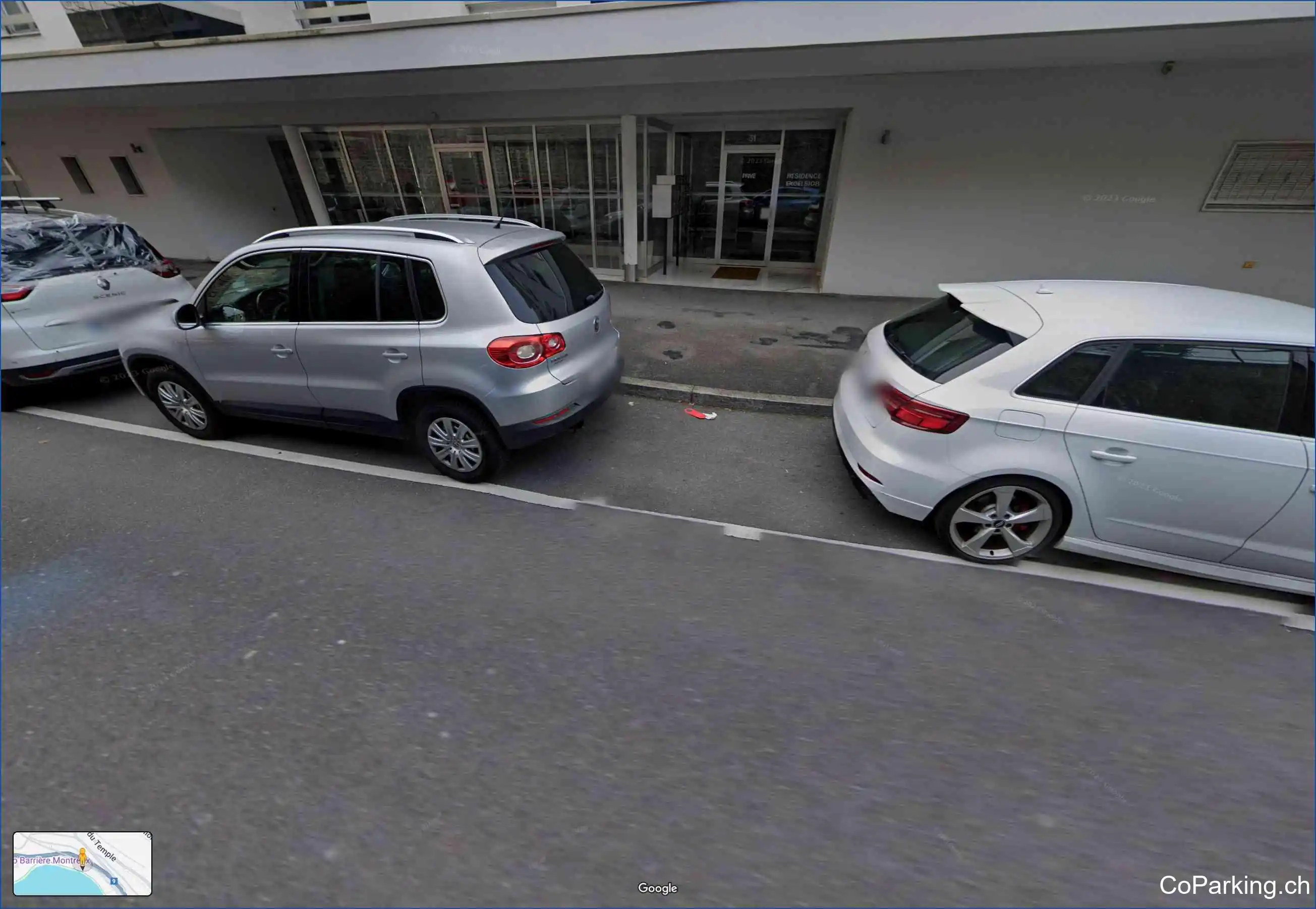 Parking Rue de Bon-Port, Rue de Bon-Port, Territet, 1822