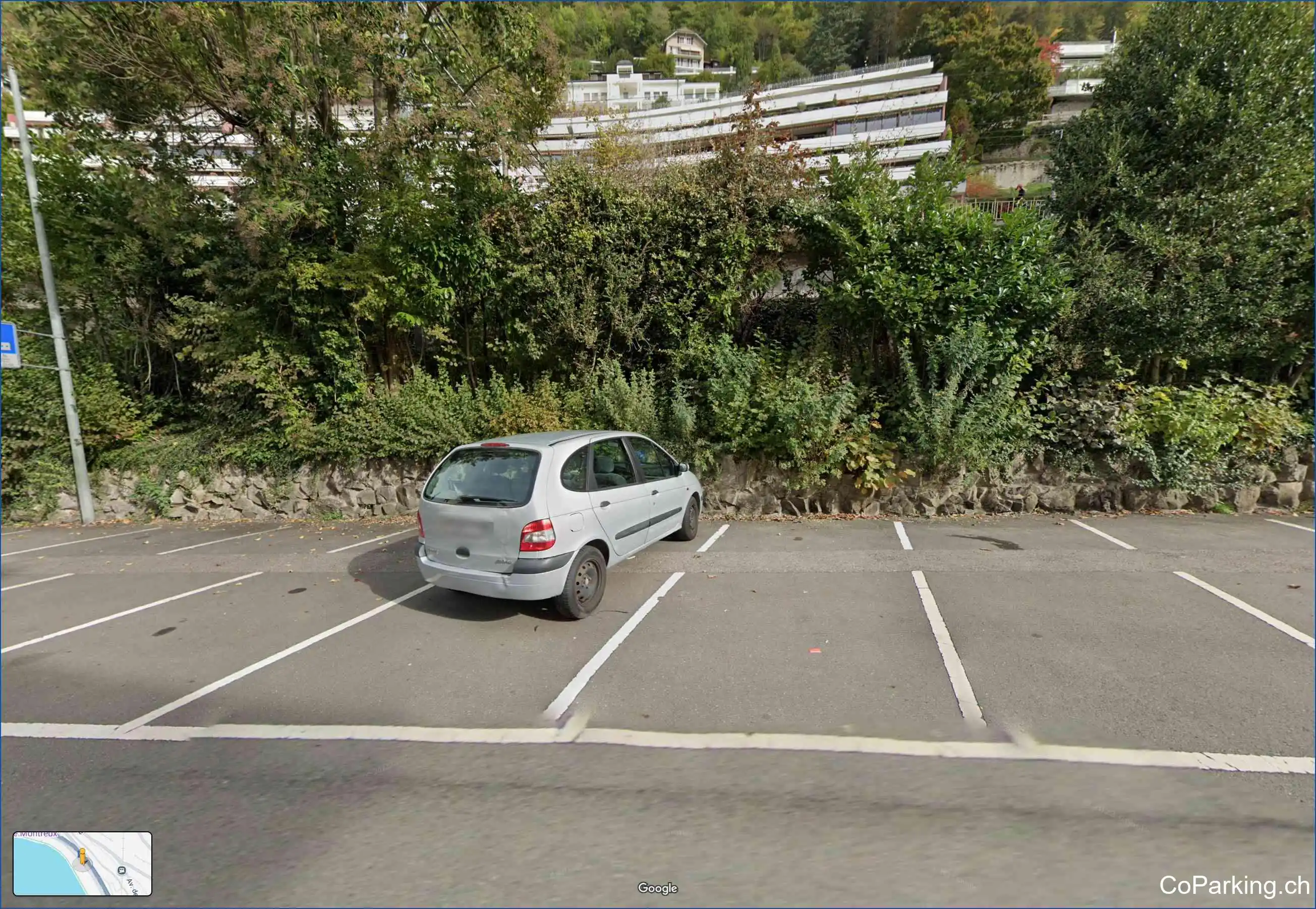 Parking Rue de Bon-Port, Rue de Bon-Port, Territet, 1820