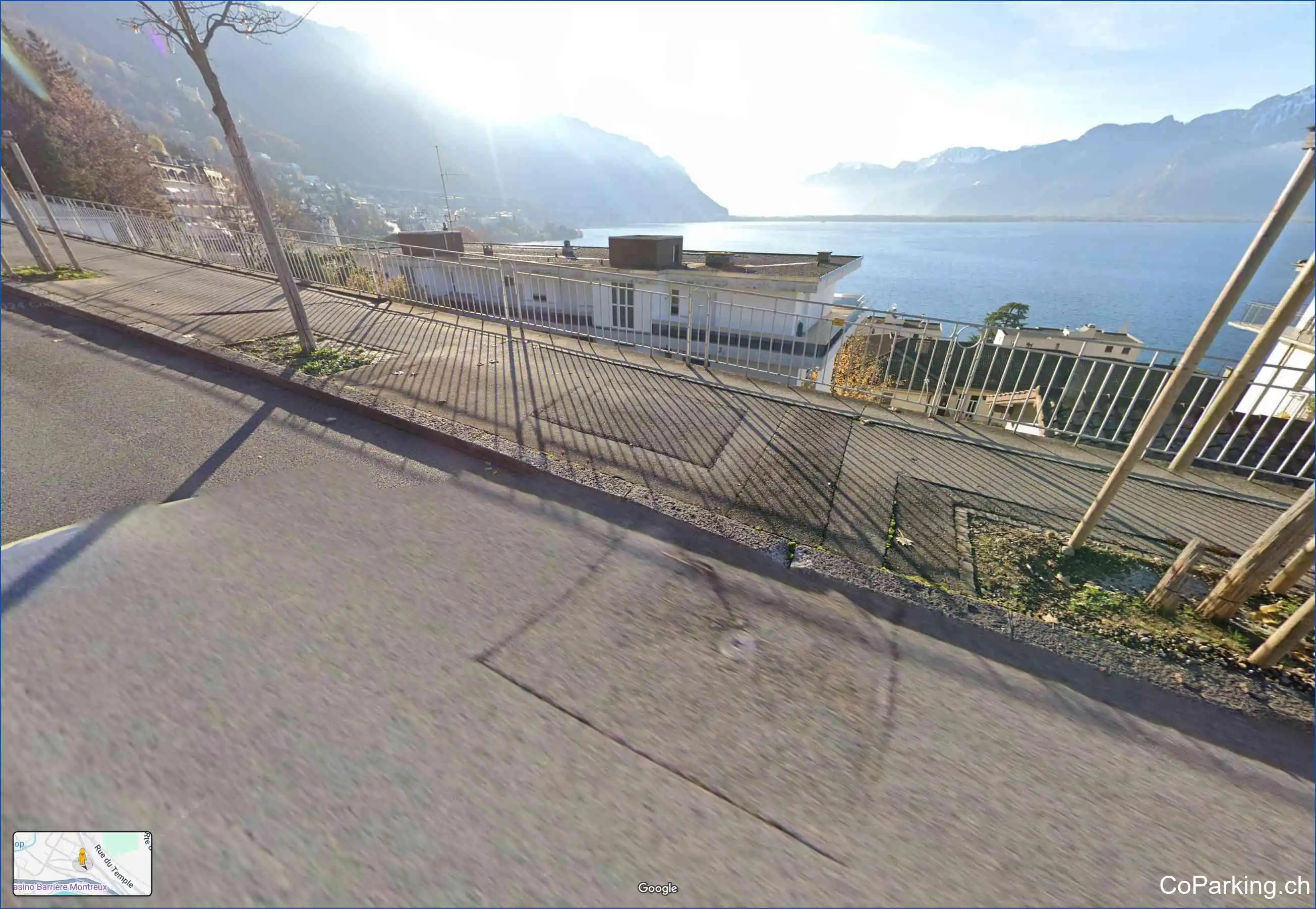 Parking Ave. du Doyen Bridel, Avenue du Doyen Bridel, Montreux, 1822
