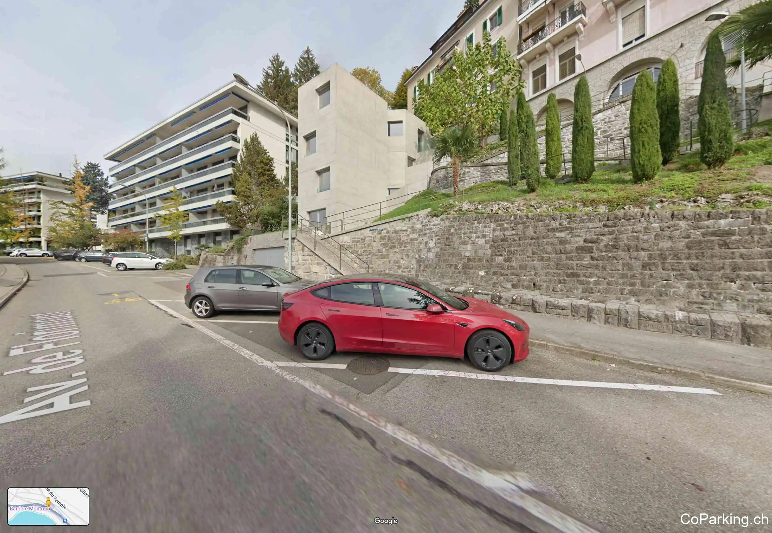 Parking Ave. de Florimont