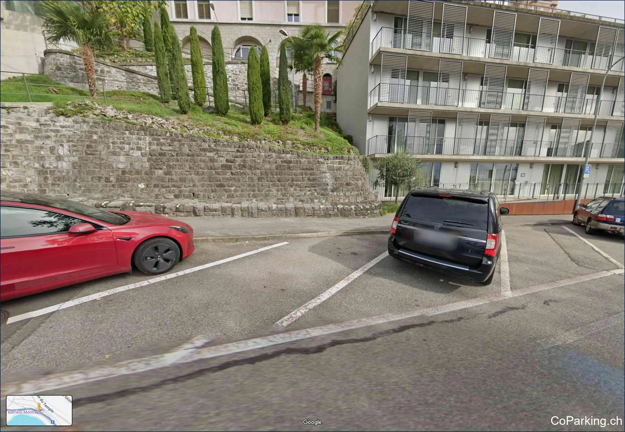 Parking Ave. de Florimont, Avenue de Florimont, Montreux, 1822