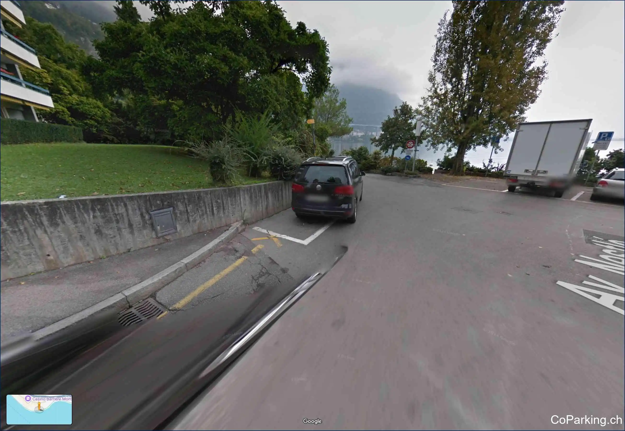 Parking Ave. Nestlé, Avenue Nestlé, Montreux, 1822