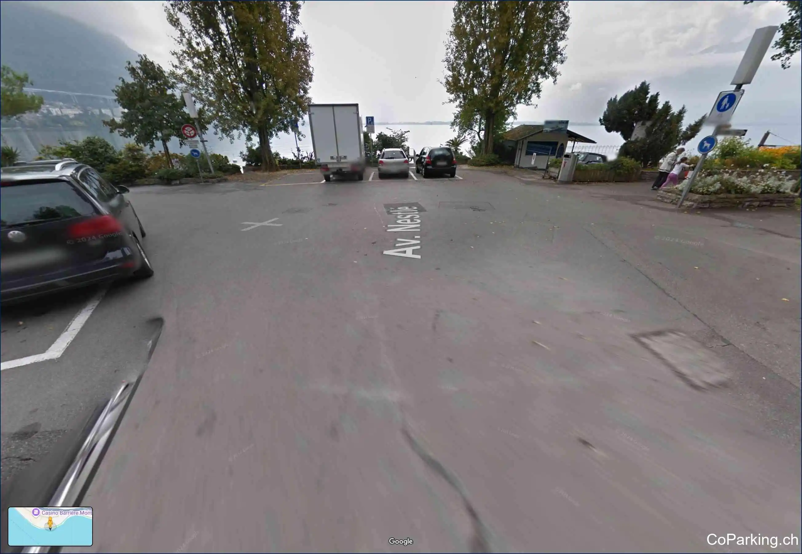 Parking Ave. Nestlé, Avenue Nestlé, Montreux, 1822
