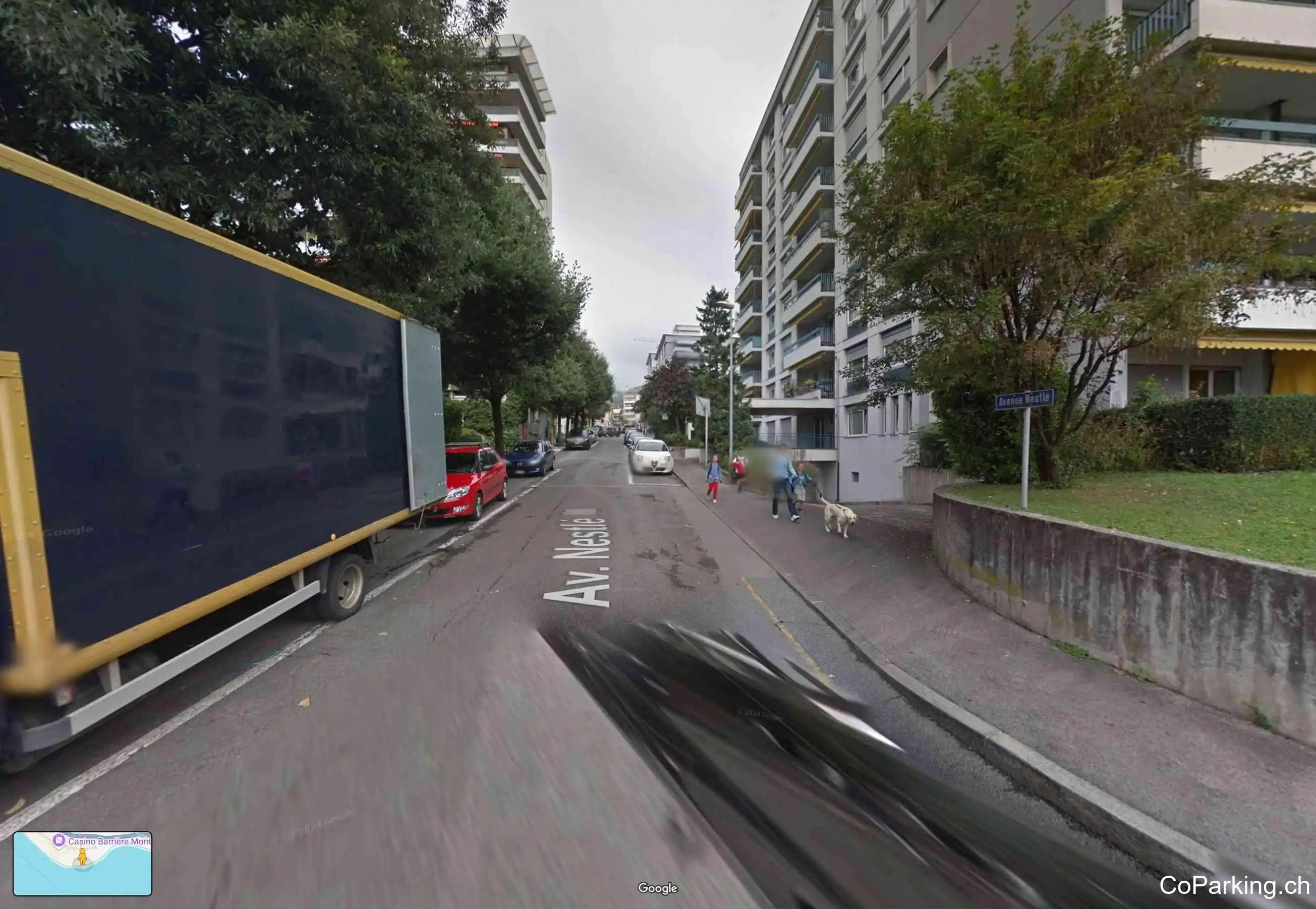 Parking Ave. Nestlé