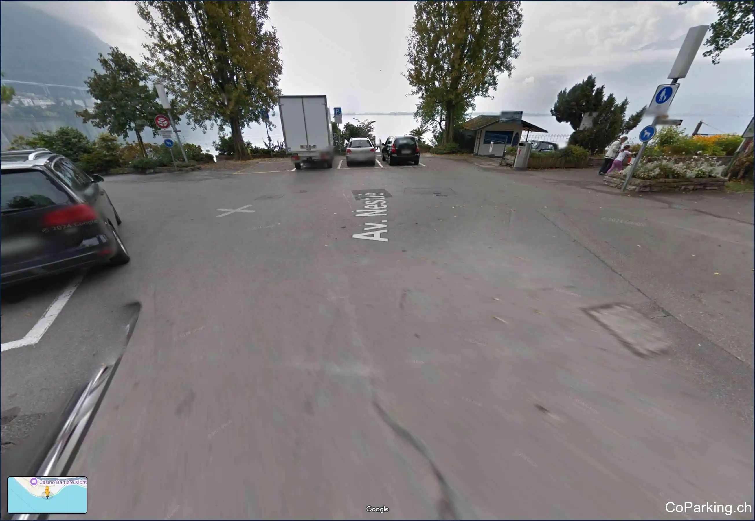 Parking Ave. Nestlé, Avenue Nestlé, Montreux, 1822