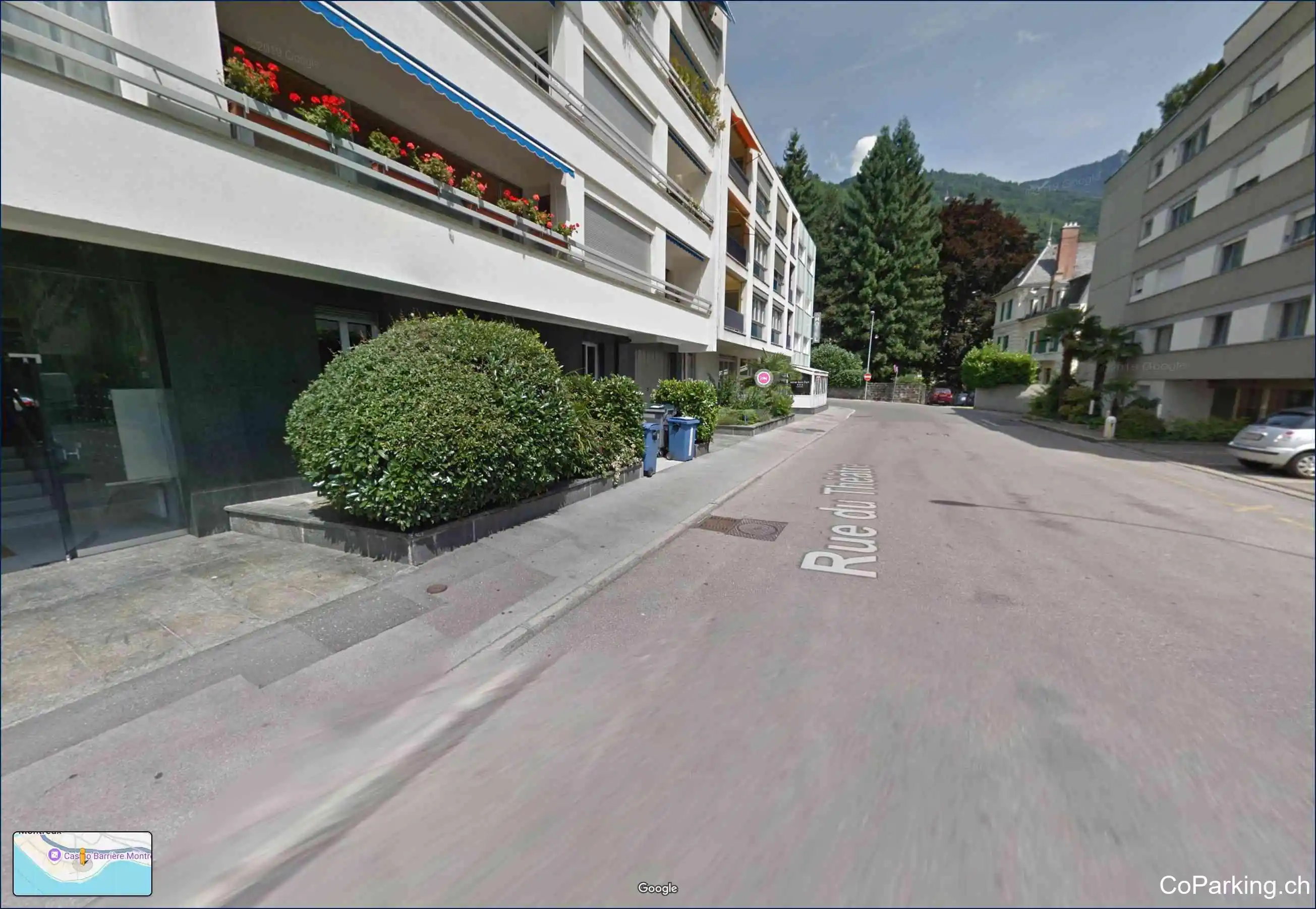 Parking Rue du Théâtre, Rue du Théâtre, Montreux, 1822