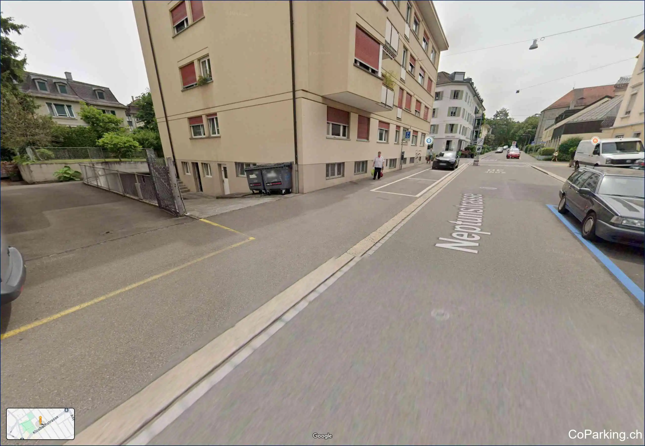Parking Neptunstr., Neptunstrasse, Zürich, 8032
