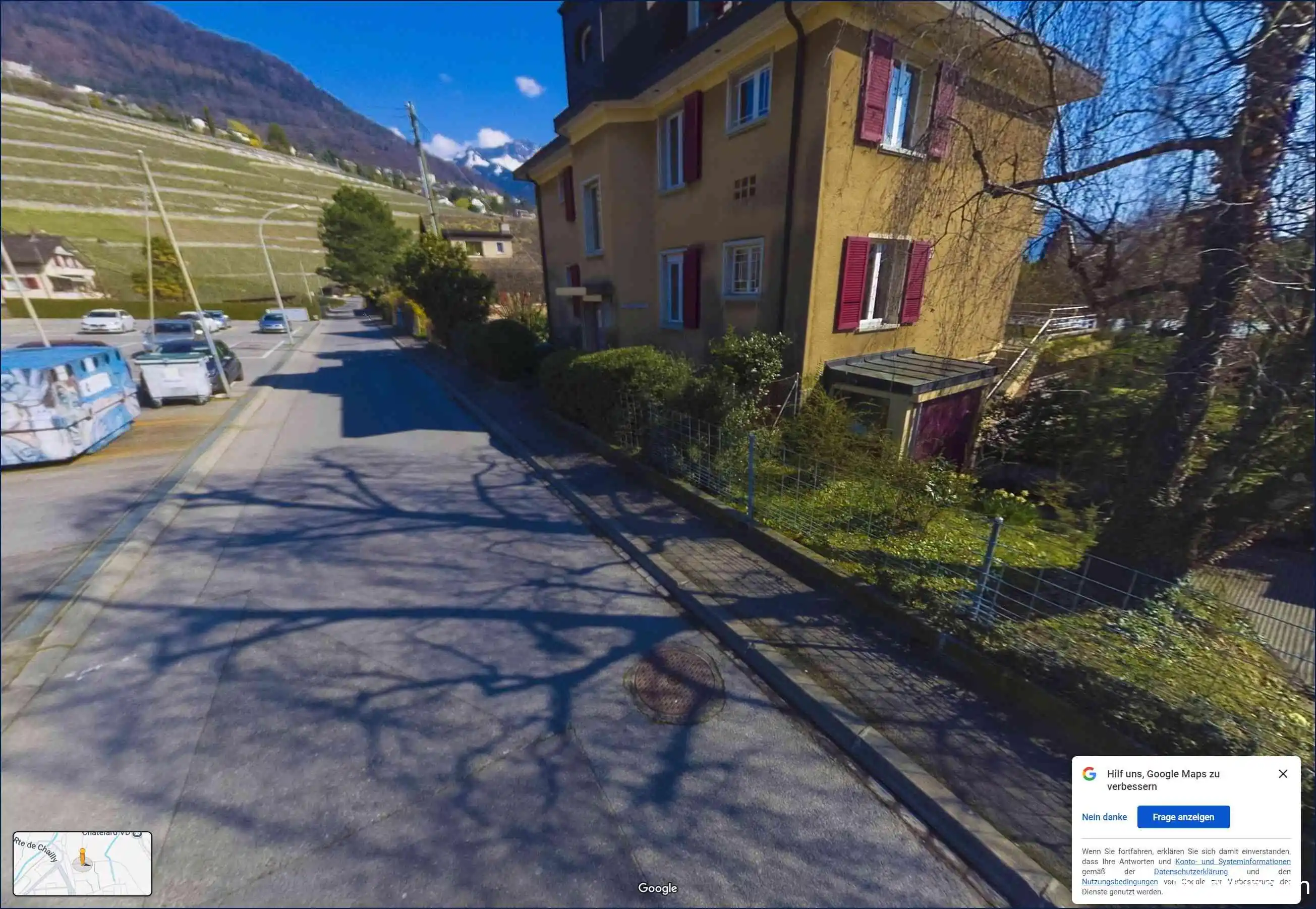 Parking Ch. des Vignes, Chemin des Vignes, Montreux, 1815
