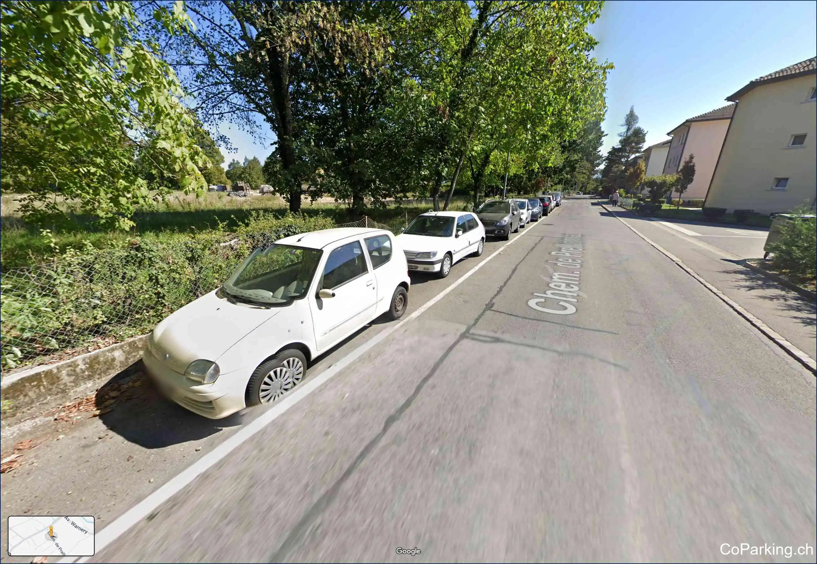 Parking Ch. de Prellionnaz, Chemin de Prellionnaz, Morges, 1110