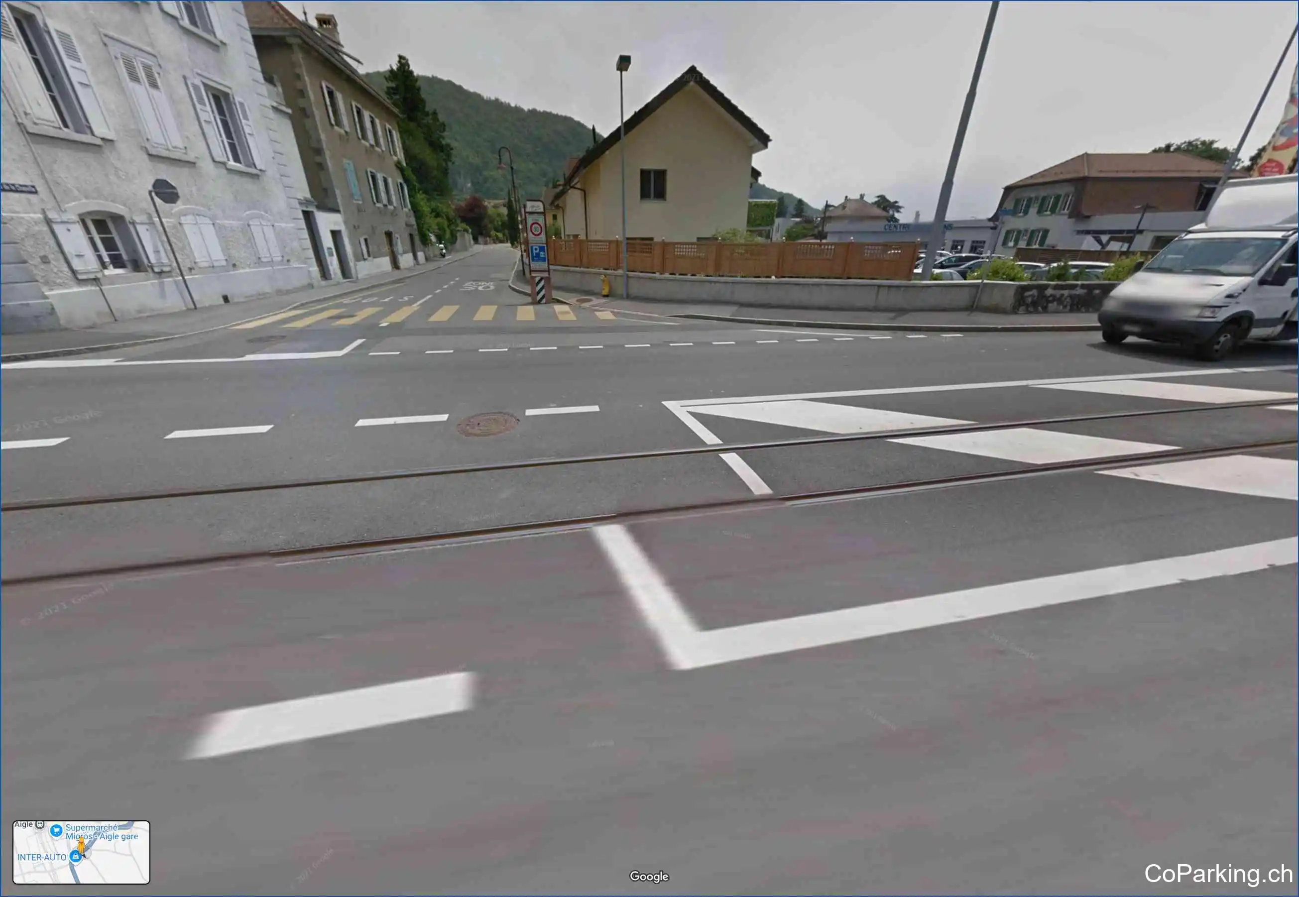Parking Ave. de Loës, Avenue de Loës, Aigle, 1860