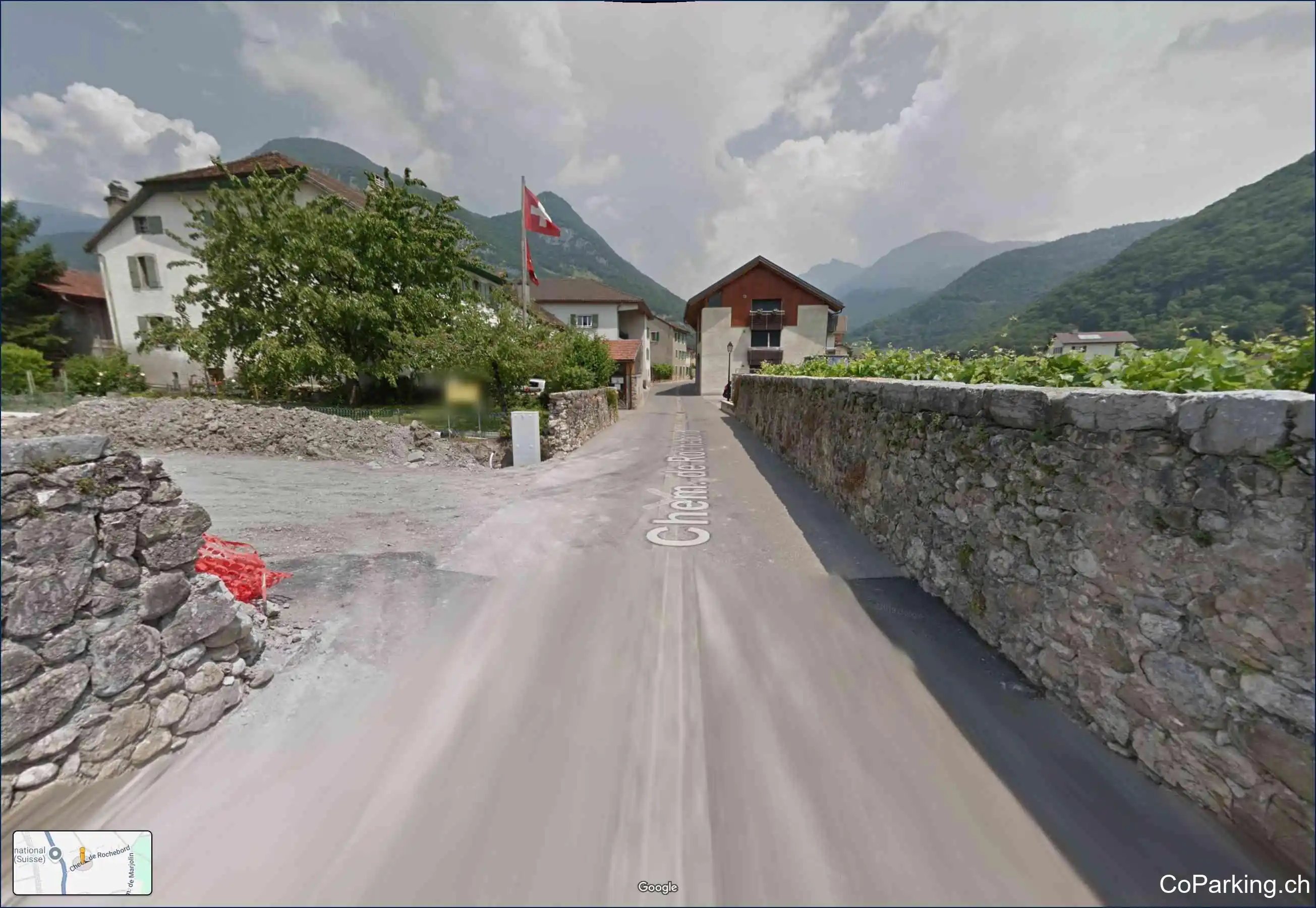 Parking Ch. de Rochebord, Chemin de Rochebord, Aigle, 1860