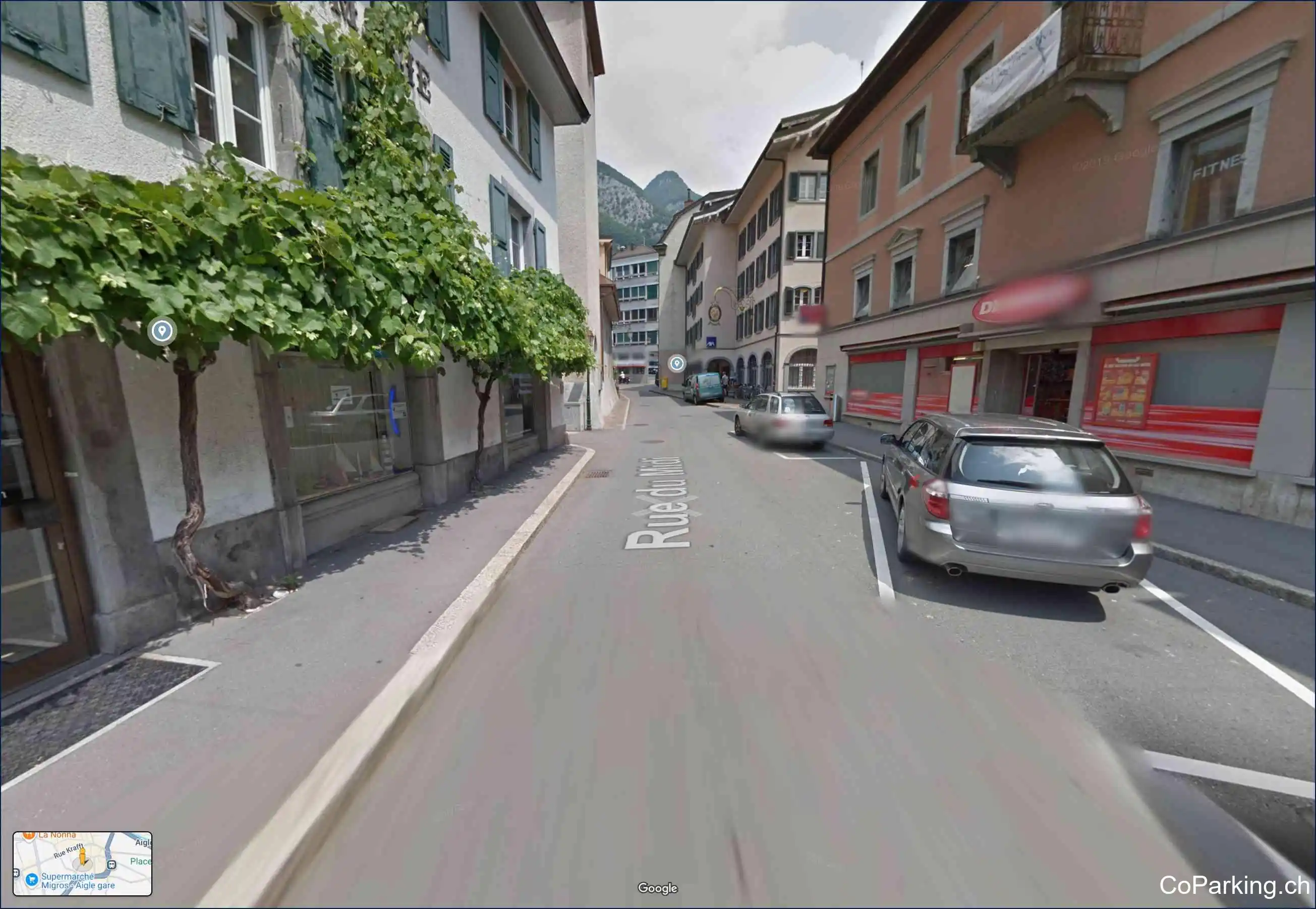 Parking Rue du Midi, Rue du Midi, Aigle, 1860