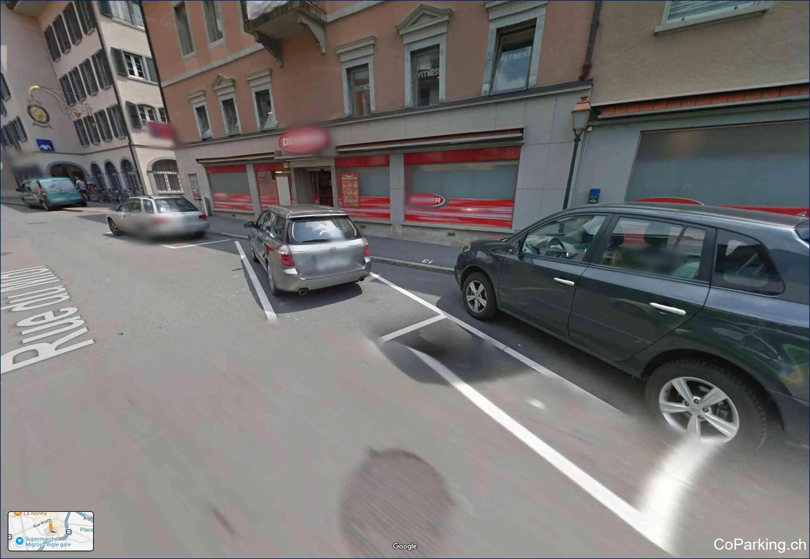 Parking Rue du Midi, Rue du Midi, Aigle, 1860