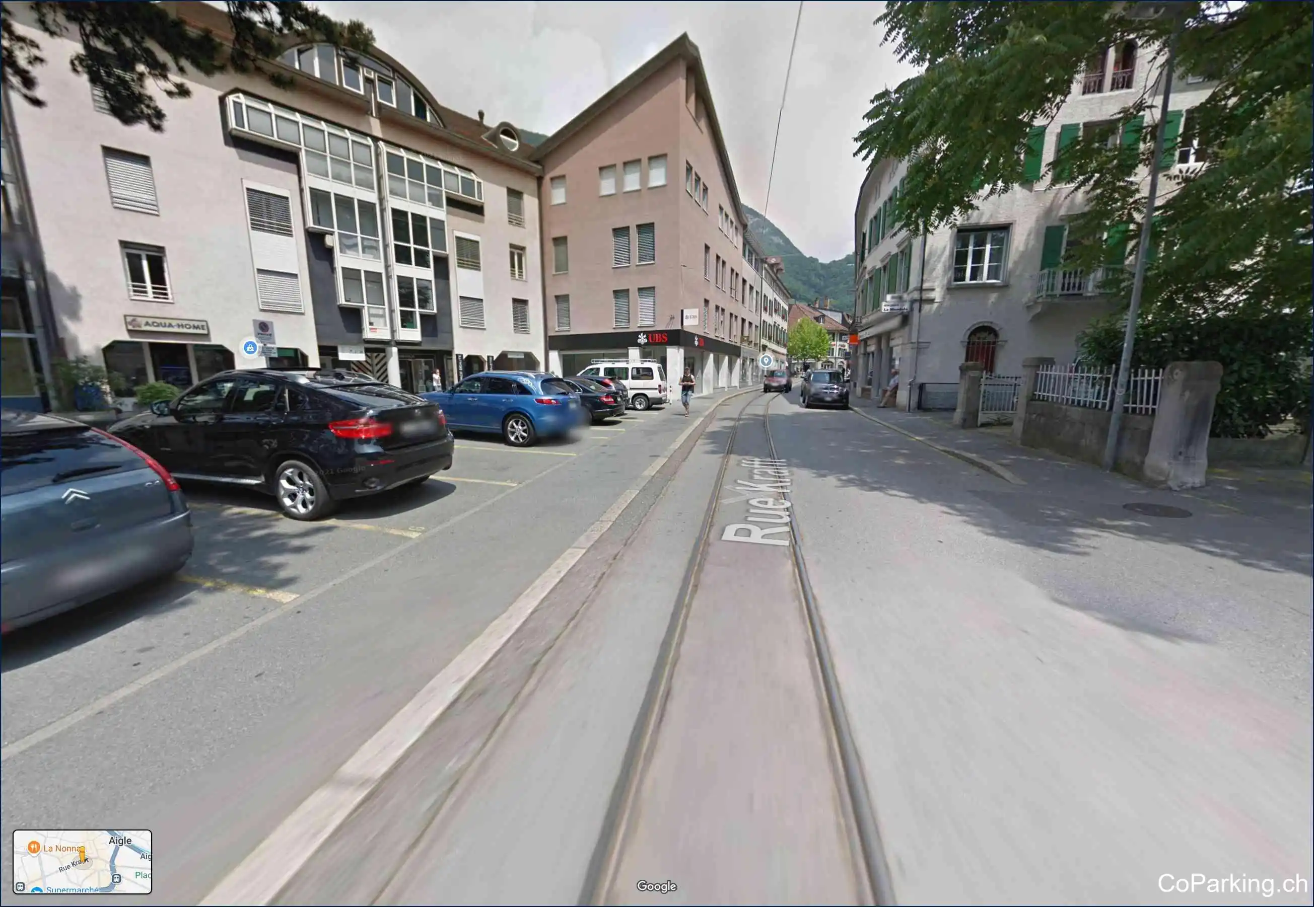 Parking Ave. de la Gare, Avenue de la Gare, Aigle, 1860