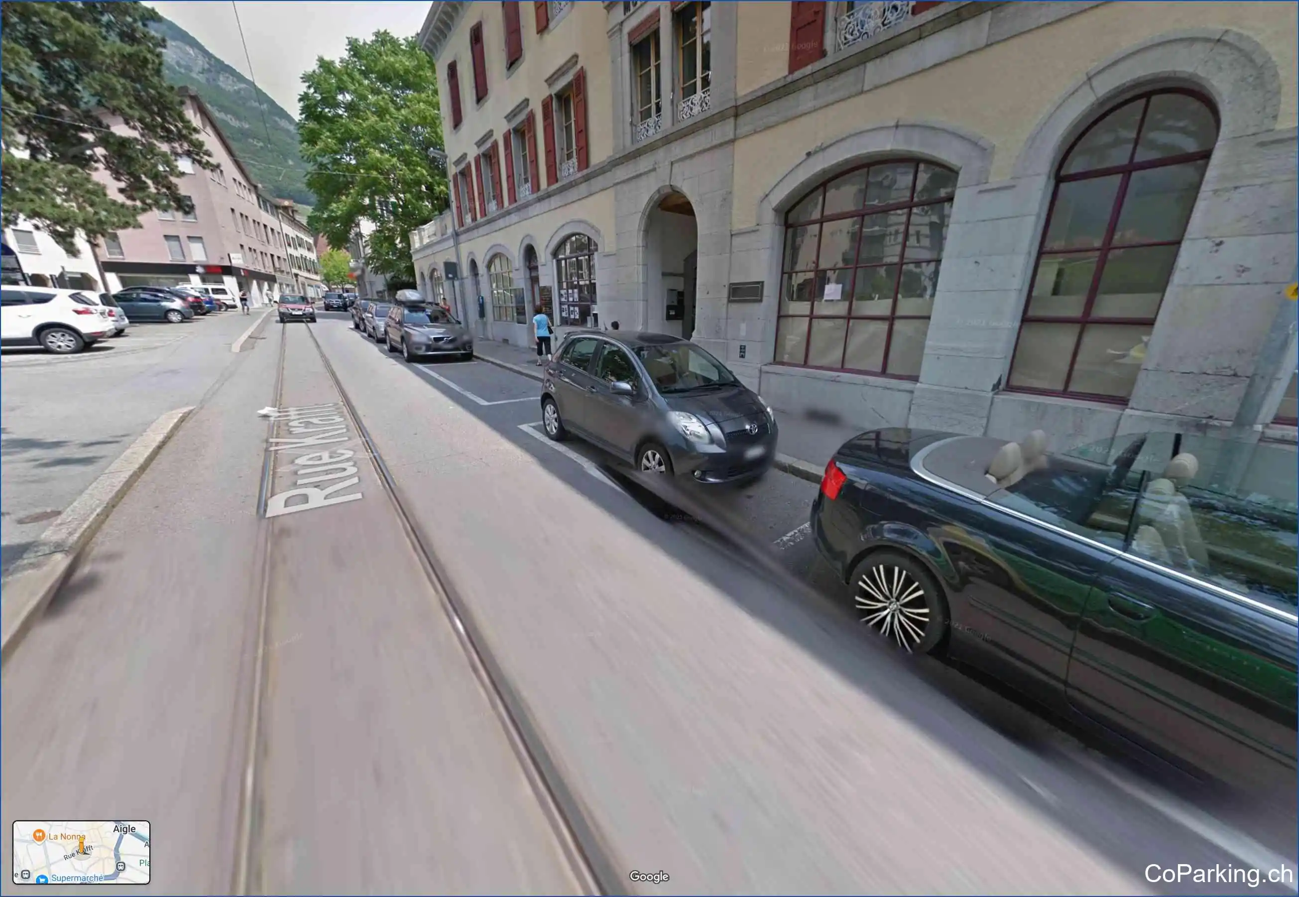 Parking Ave. de la Gare, Avenue de la Gare, Aigle, 1860