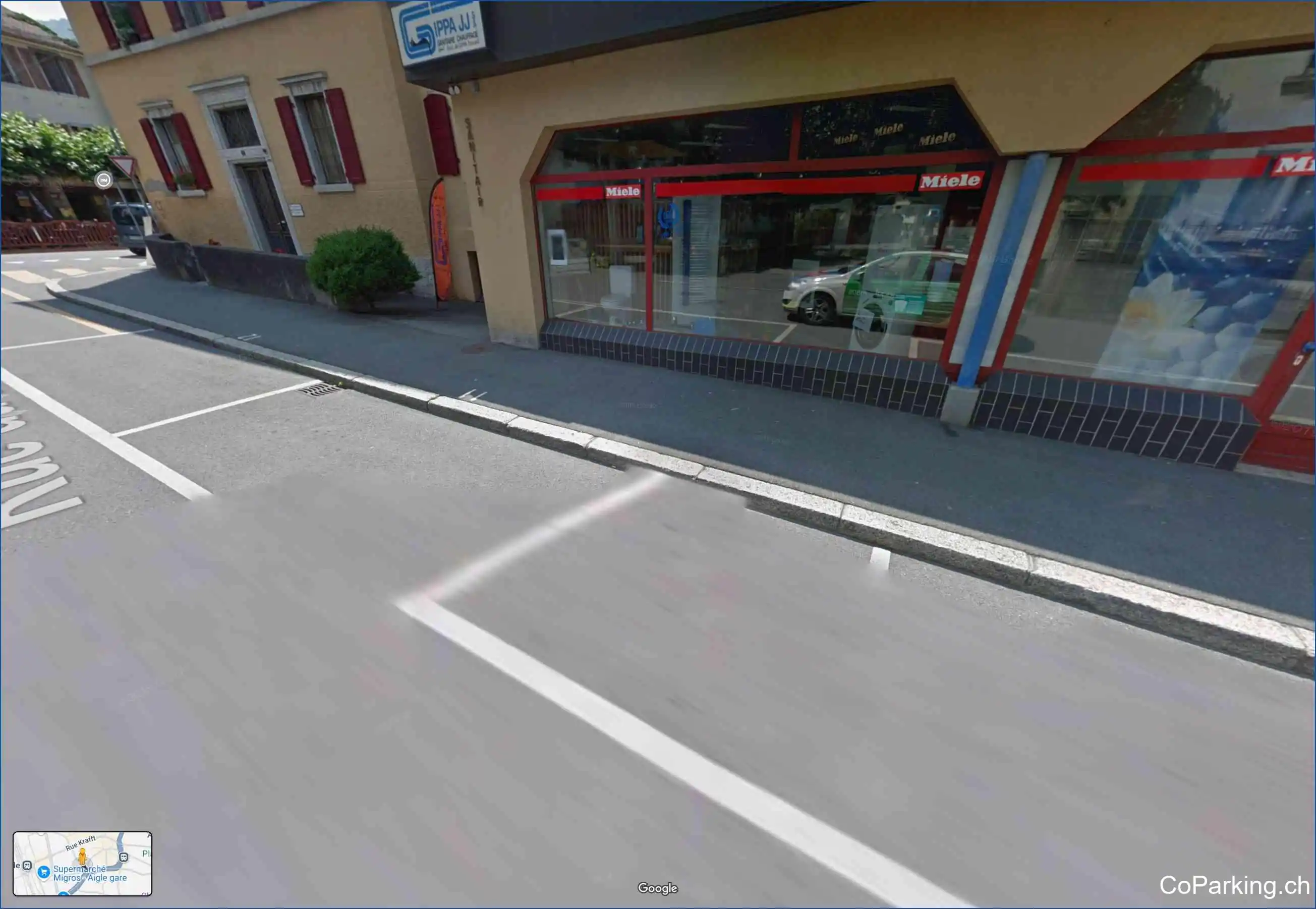 Parking Rue du Rhône, Rue du Rhône, Aigle, 1860