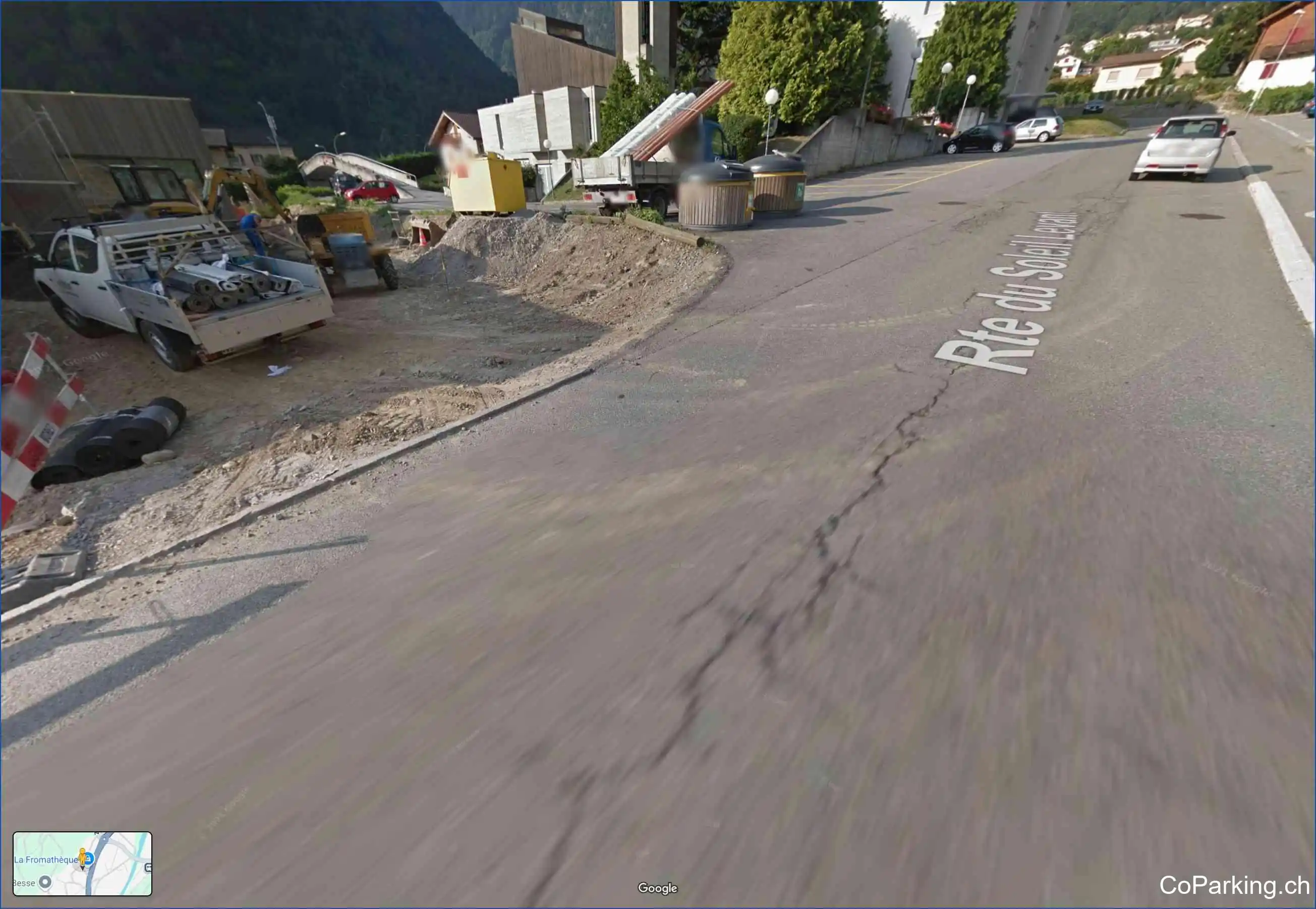 Parking La Fromathèque, Route du Grand-Saint-Bernard, Martigny-Combe, 1928