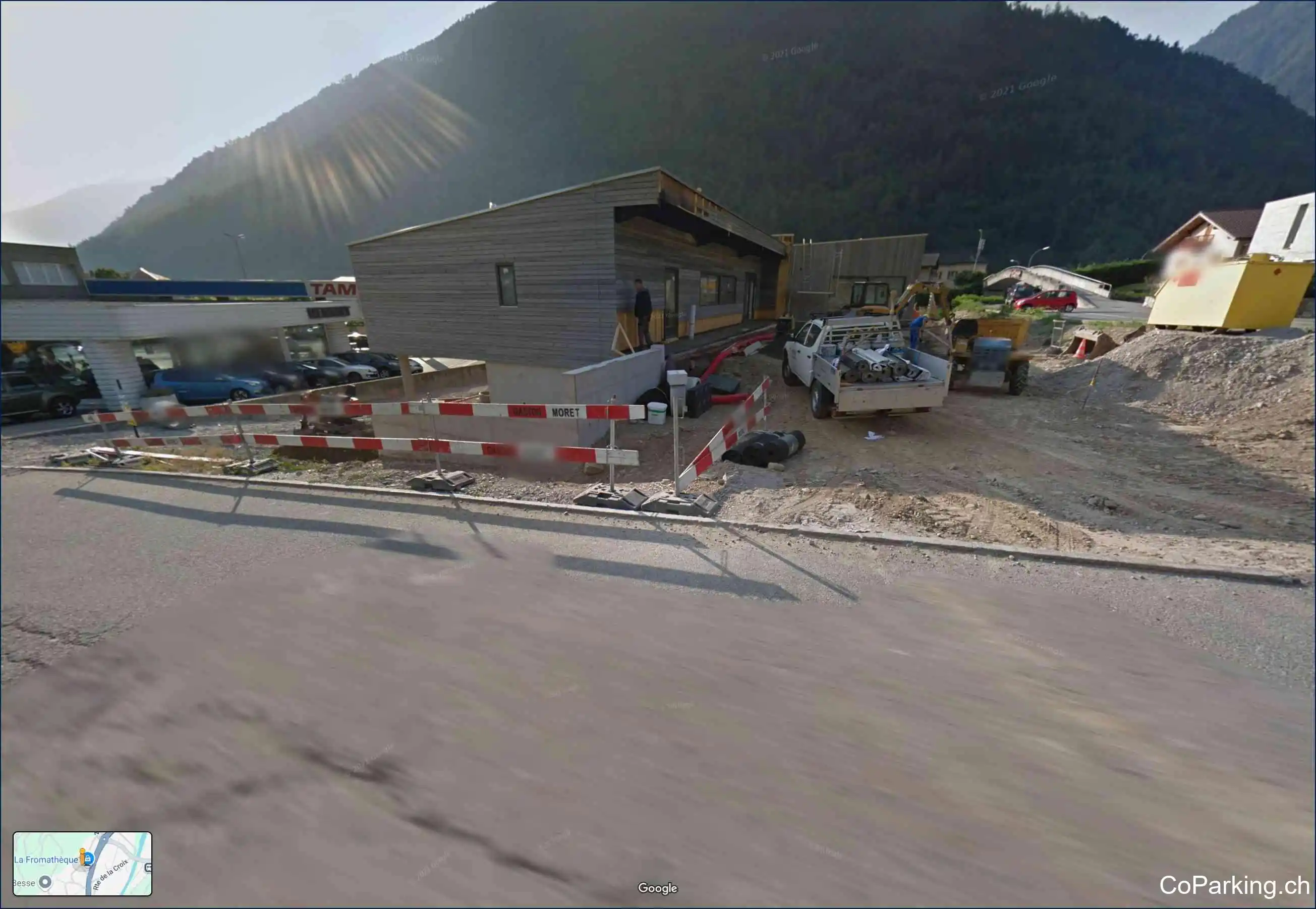 Parking La Fromathèque, Route du Grand-Saint-Bernard, Martigny-Croix, 1928