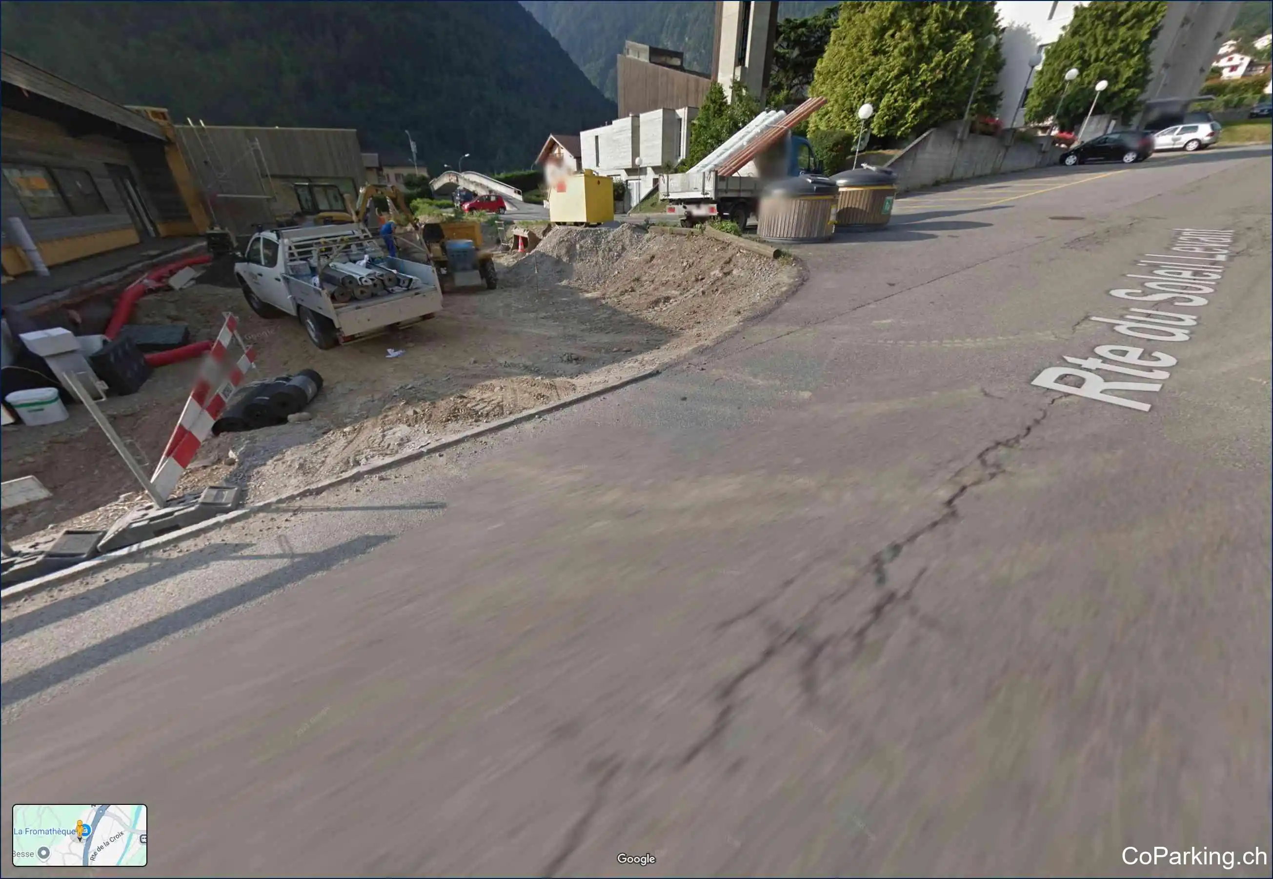 Parking La Fromathèque, Route du Grand-Saint-Bernard, Martigny-Croix, 1928