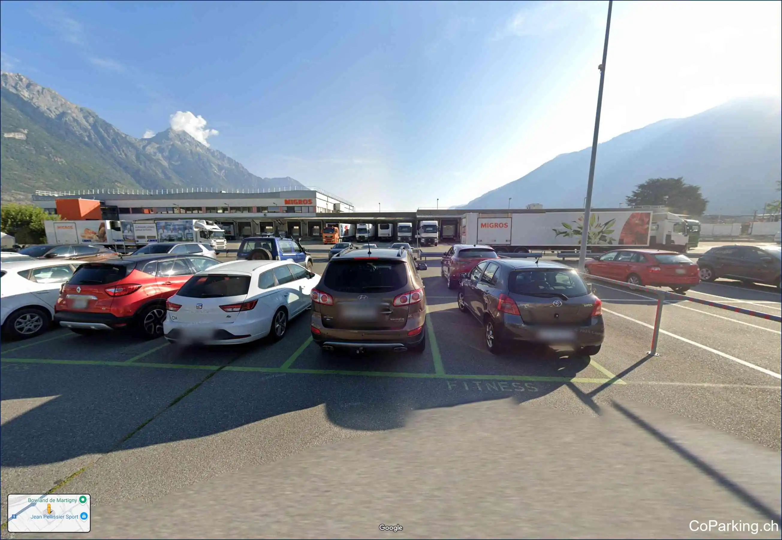 Parking Rue des Avouillons, Rue des Avouillons, Martigny, 1920