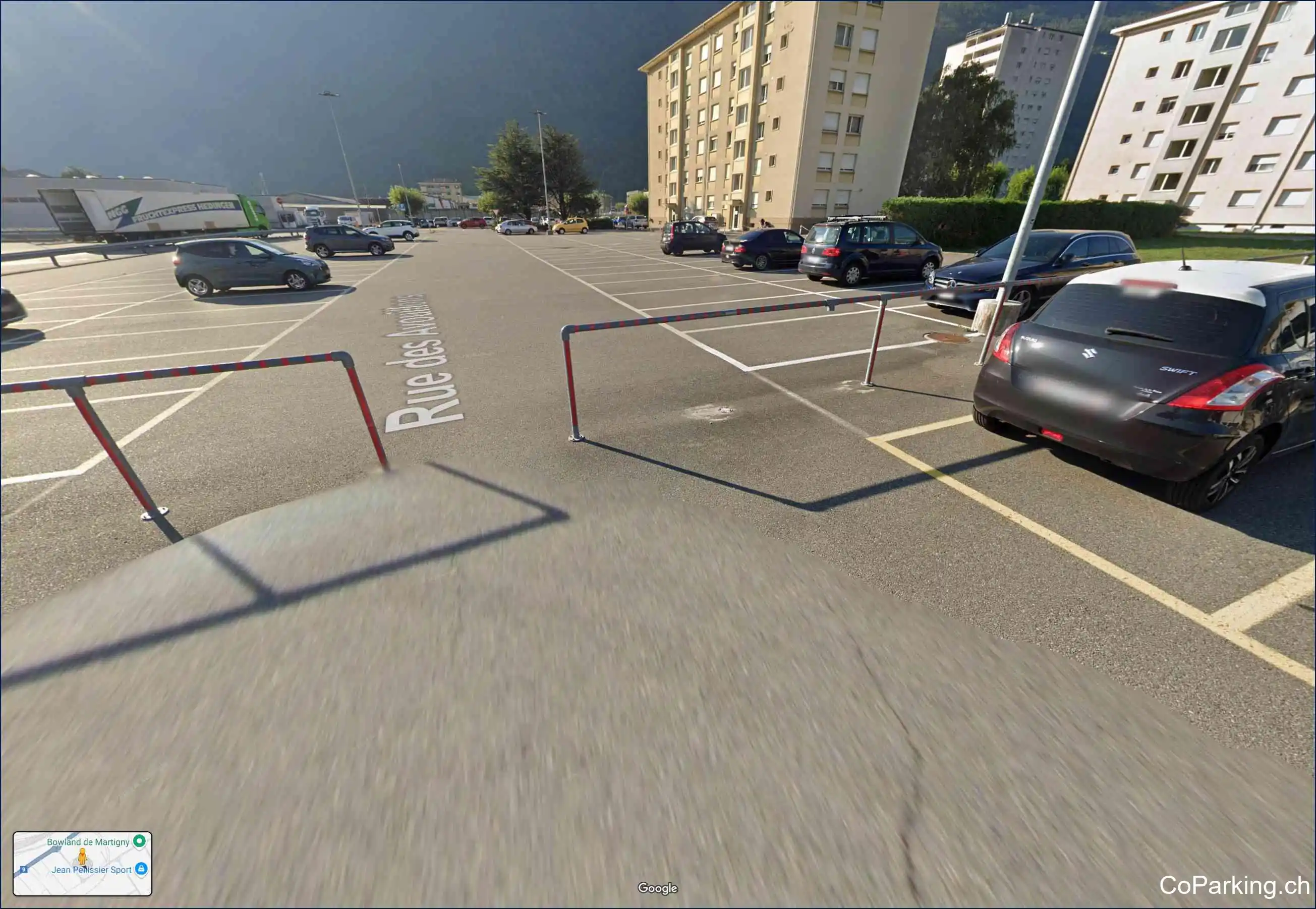 Parking Rue des Avouillons, Rue des Avouillons, Martigny, 1920