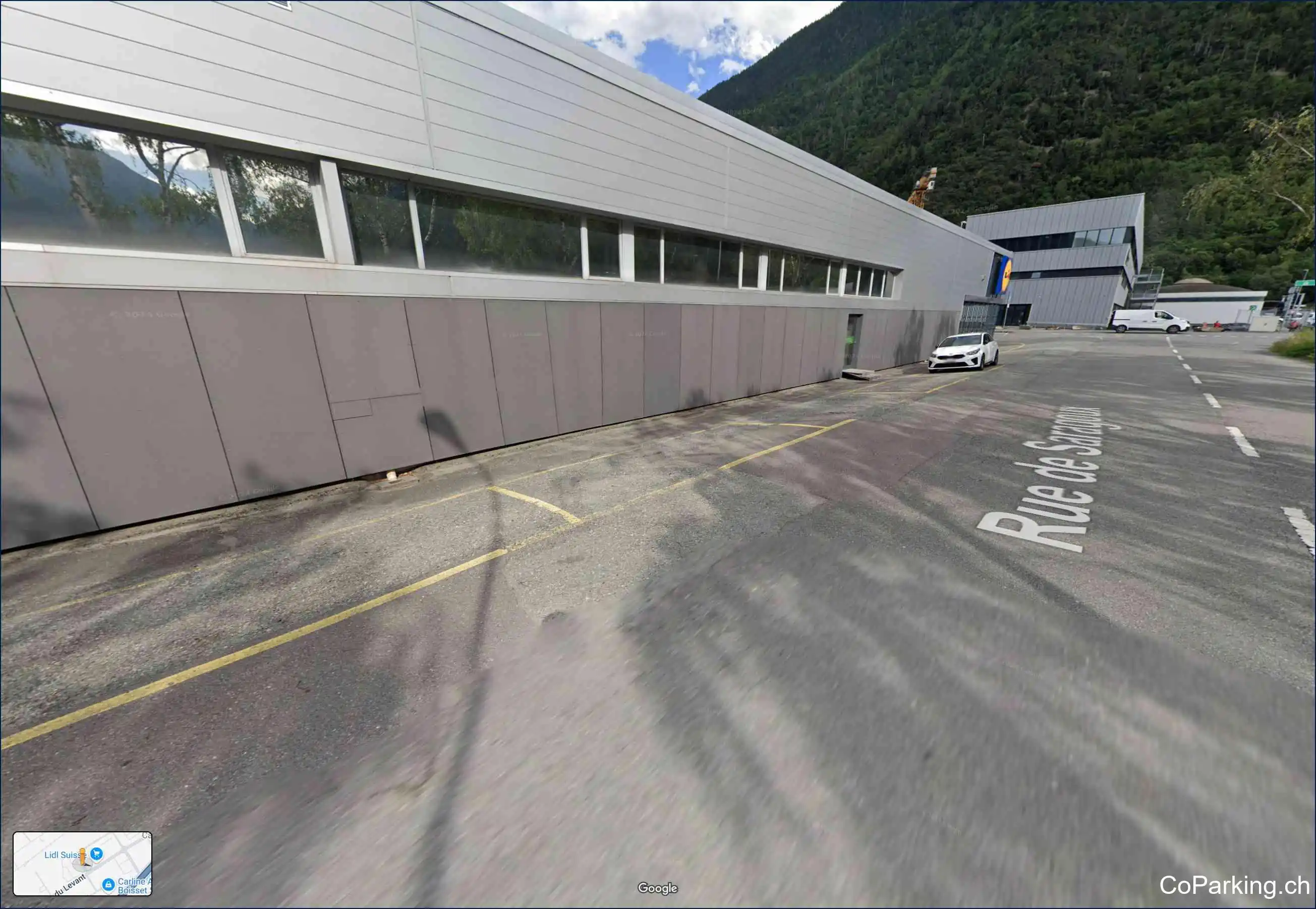 Parking Rue du Levant, Rue du Levant, Martigny, 1920