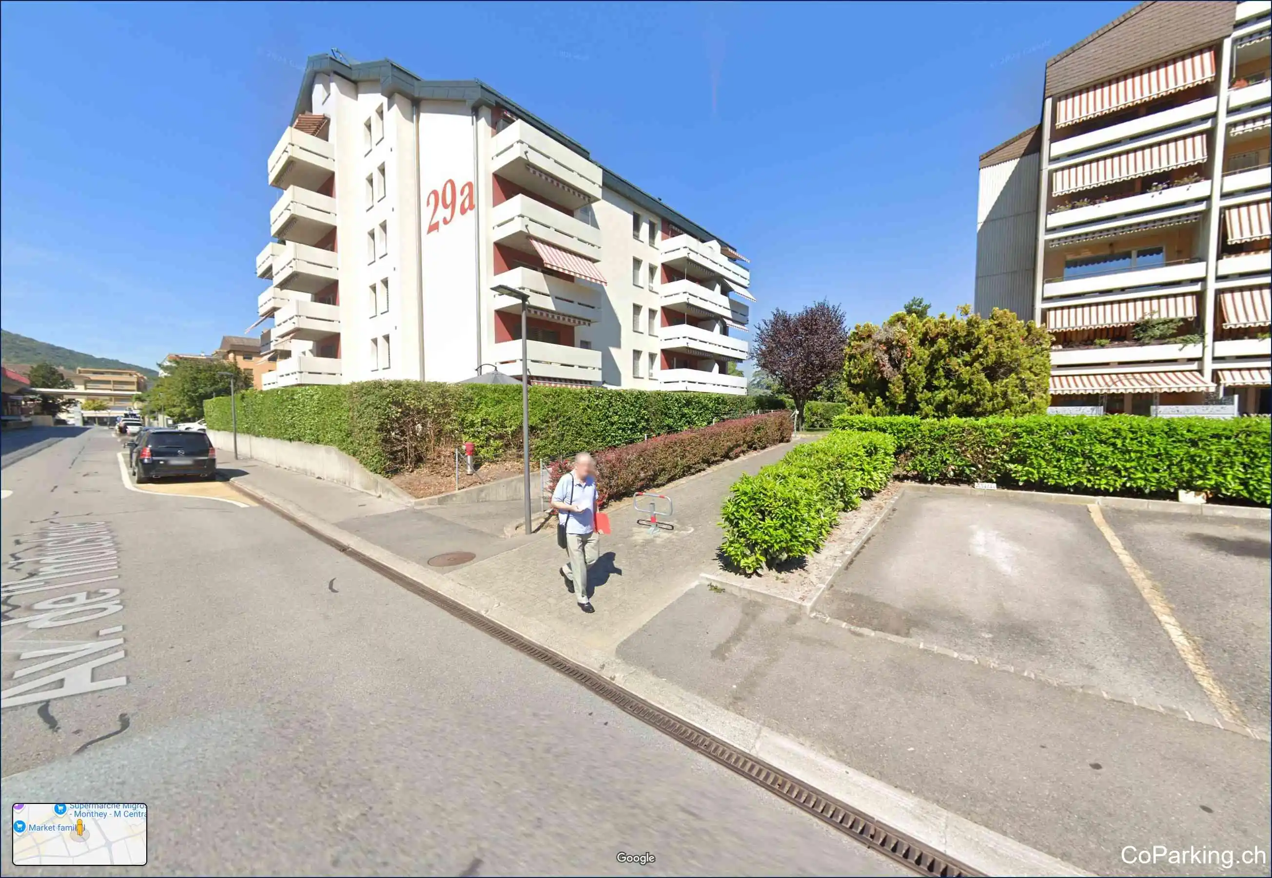 Parking Ave. de l'Industrie, Avenue de l'Industrie, Monthey, 1870