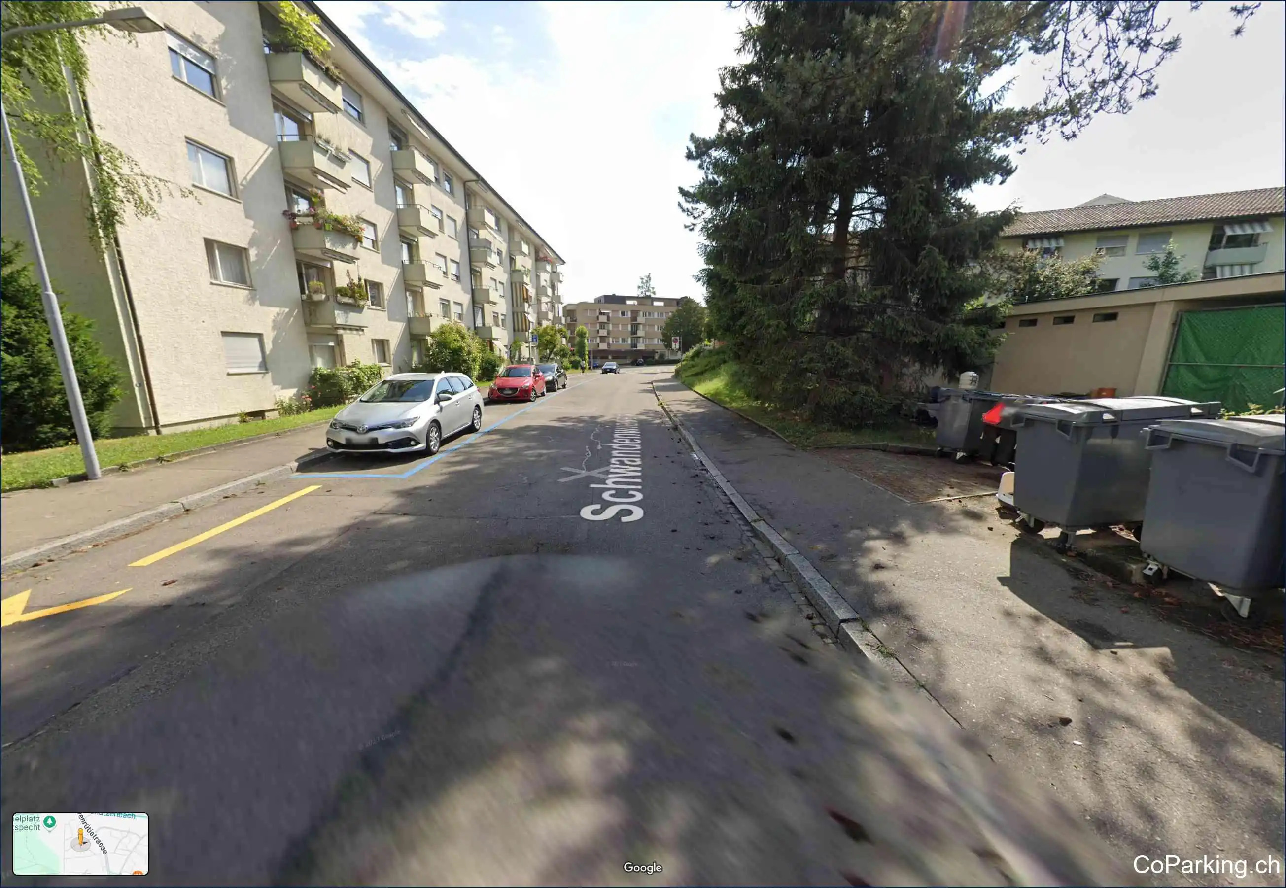 Parking Schwandenwiesen, Schwandenwiesen, Zürich, 8052