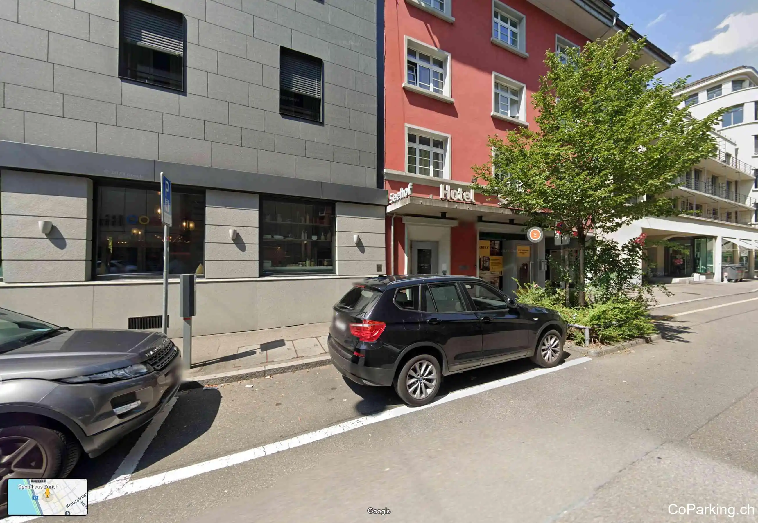 Parking Seehofstr.
