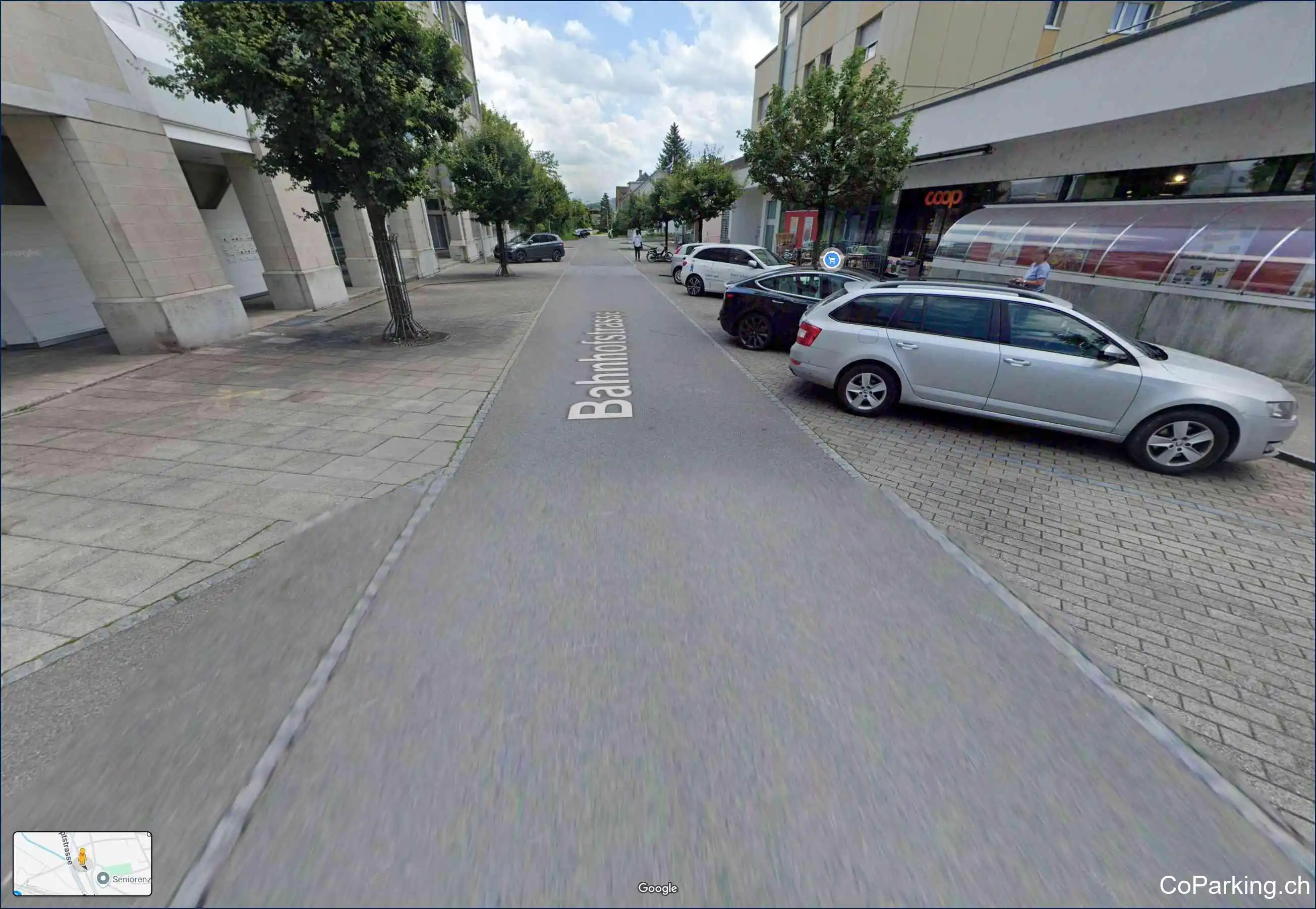 Parking Bahnhofstr., Bahnhofstrasse, Sulgen, 8583