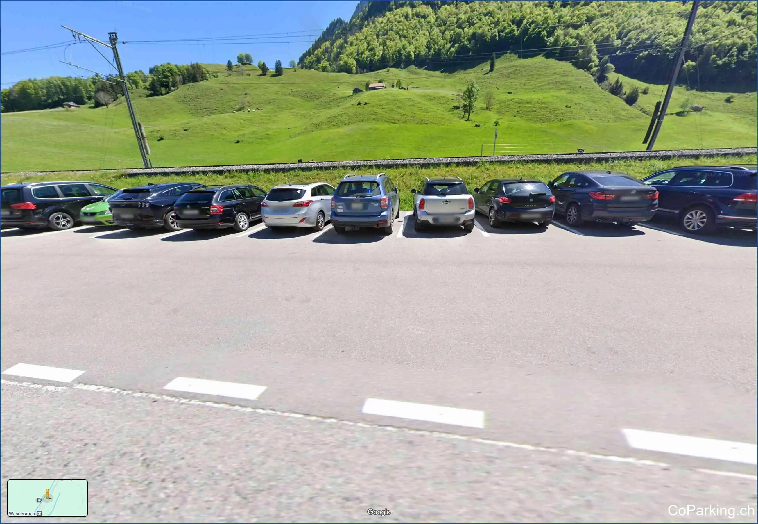 Parking Talstation Wasserauen, Schwendetalstrasse, Weissbad, 9057