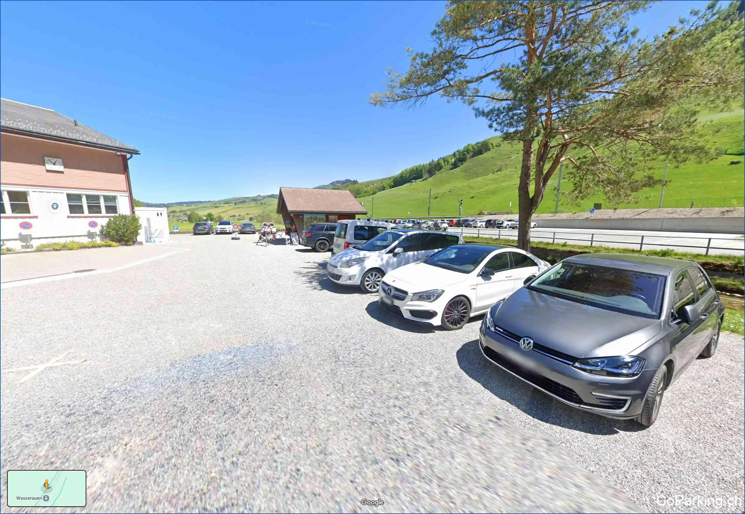 Parking Talstation Wasserauen, Schwendetalstrasse, Weissbad, 9057