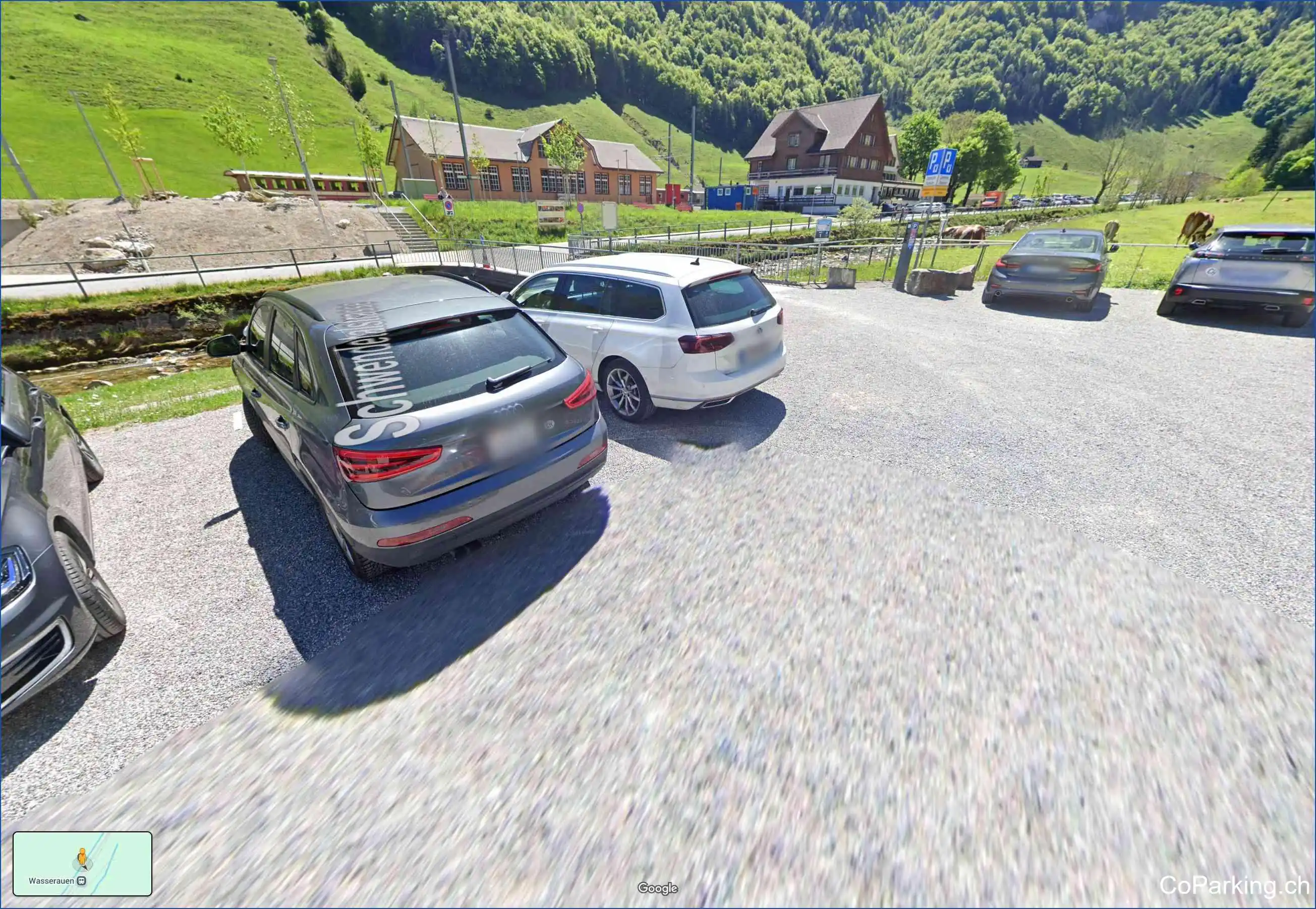 Parking Talstation Wasserauen, Schwendetalstrasse, Weissbad, 9057