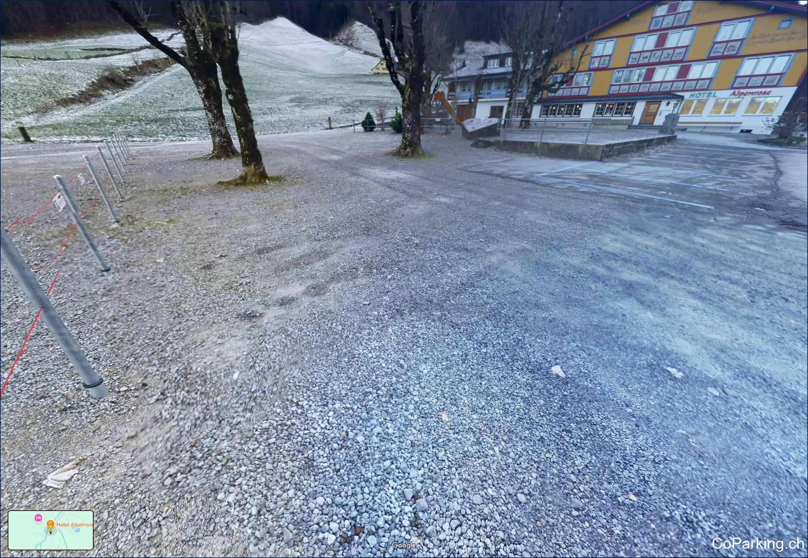 Parking Gasthaus Alpenrose, Schwendetalstrasse, Wasserauen, 9057