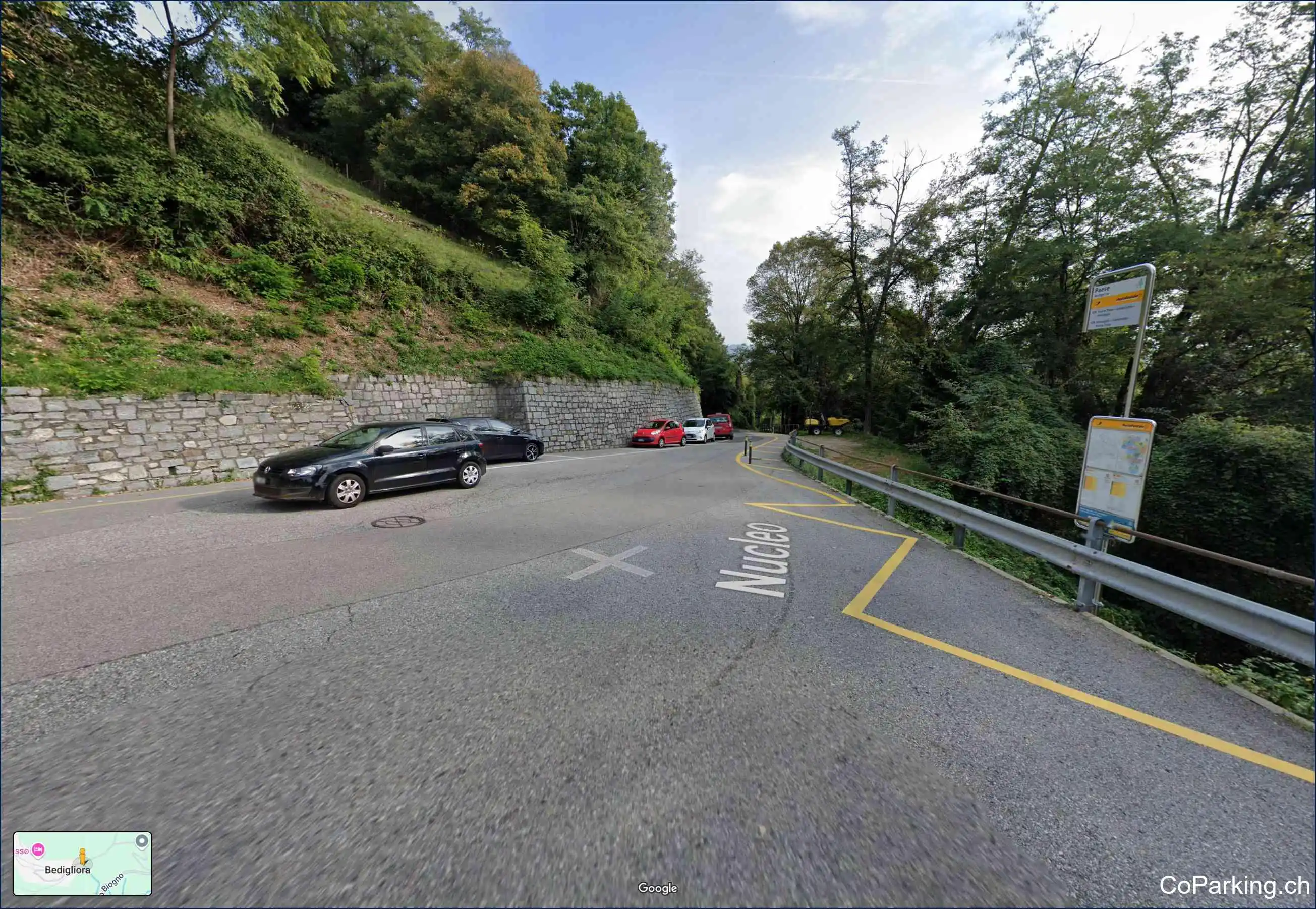 Parking Viale Pietro Grassi, Viale Pietro Grassi, Bedigliora, 6981