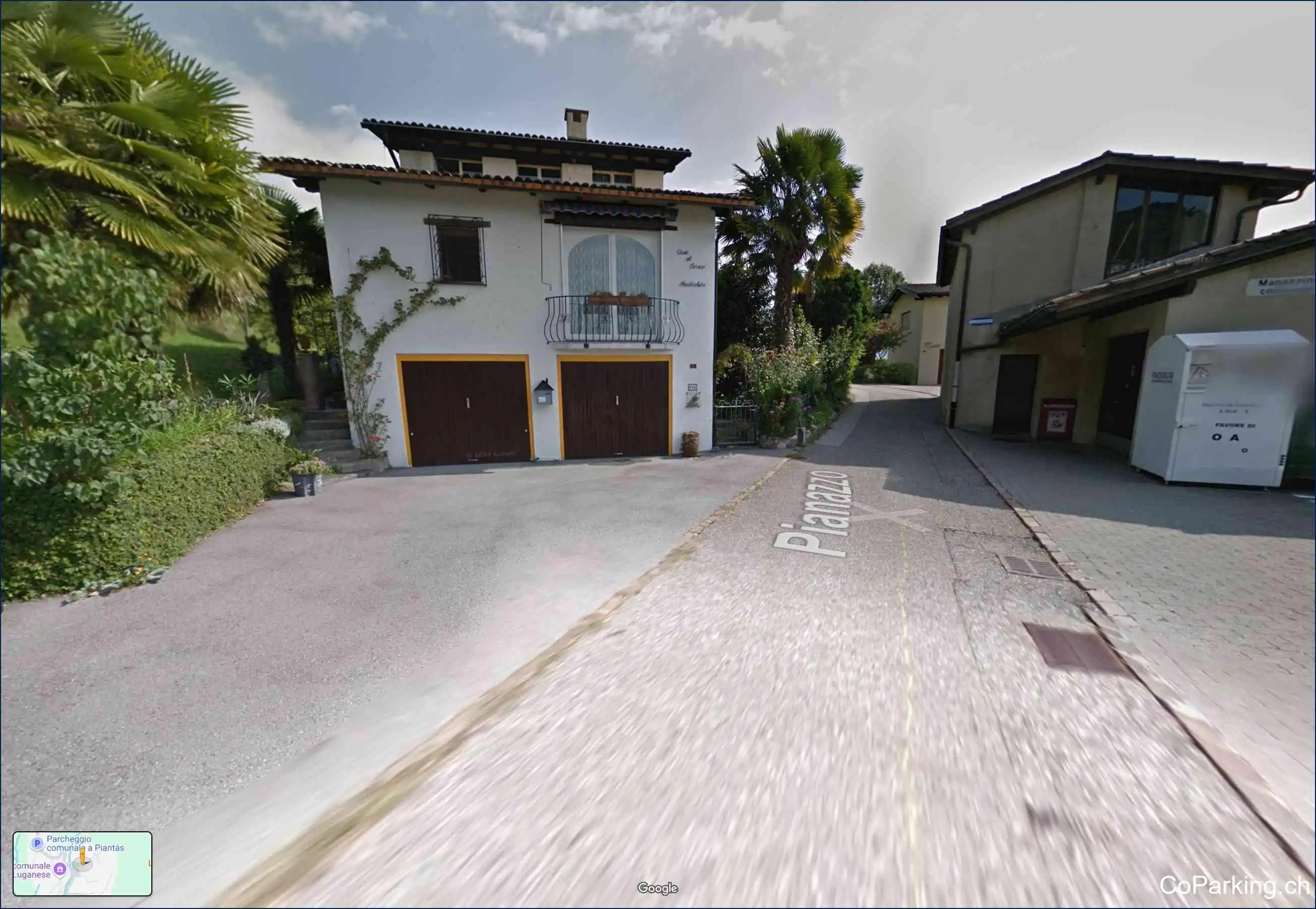 Parking Cemetery, Via Pianaccio, Bosco Luganese, 6935
