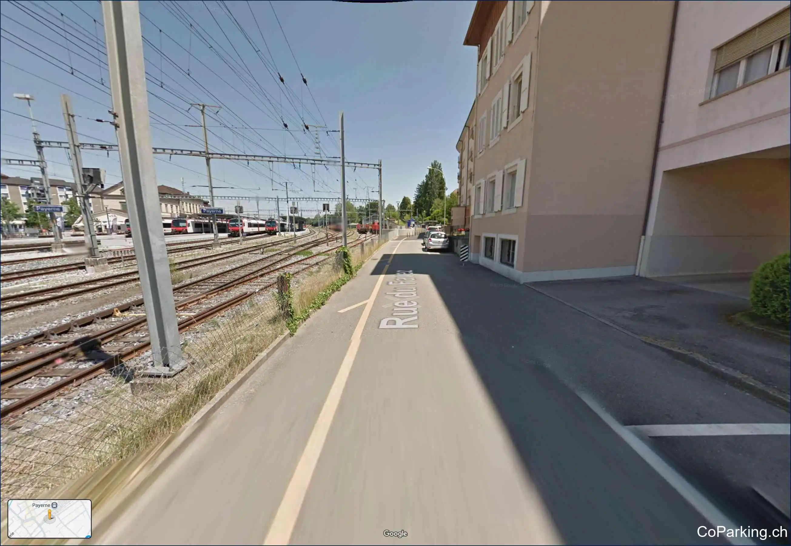 Parking Rue du Favez, Rue du Favez, Payerne, 1530