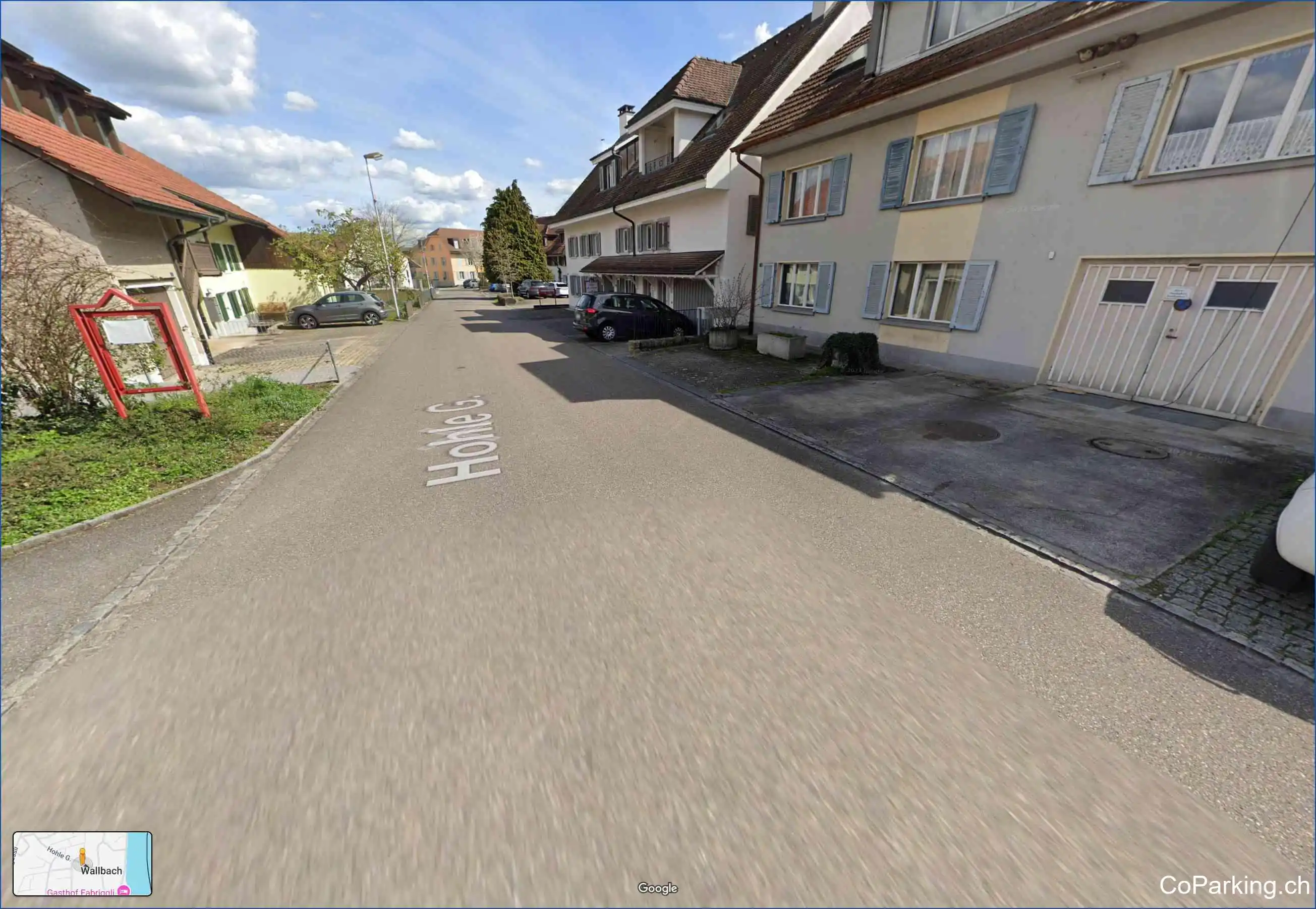 Parking Hohle Gasse, Hohle Gasse, Wallbach, 4323