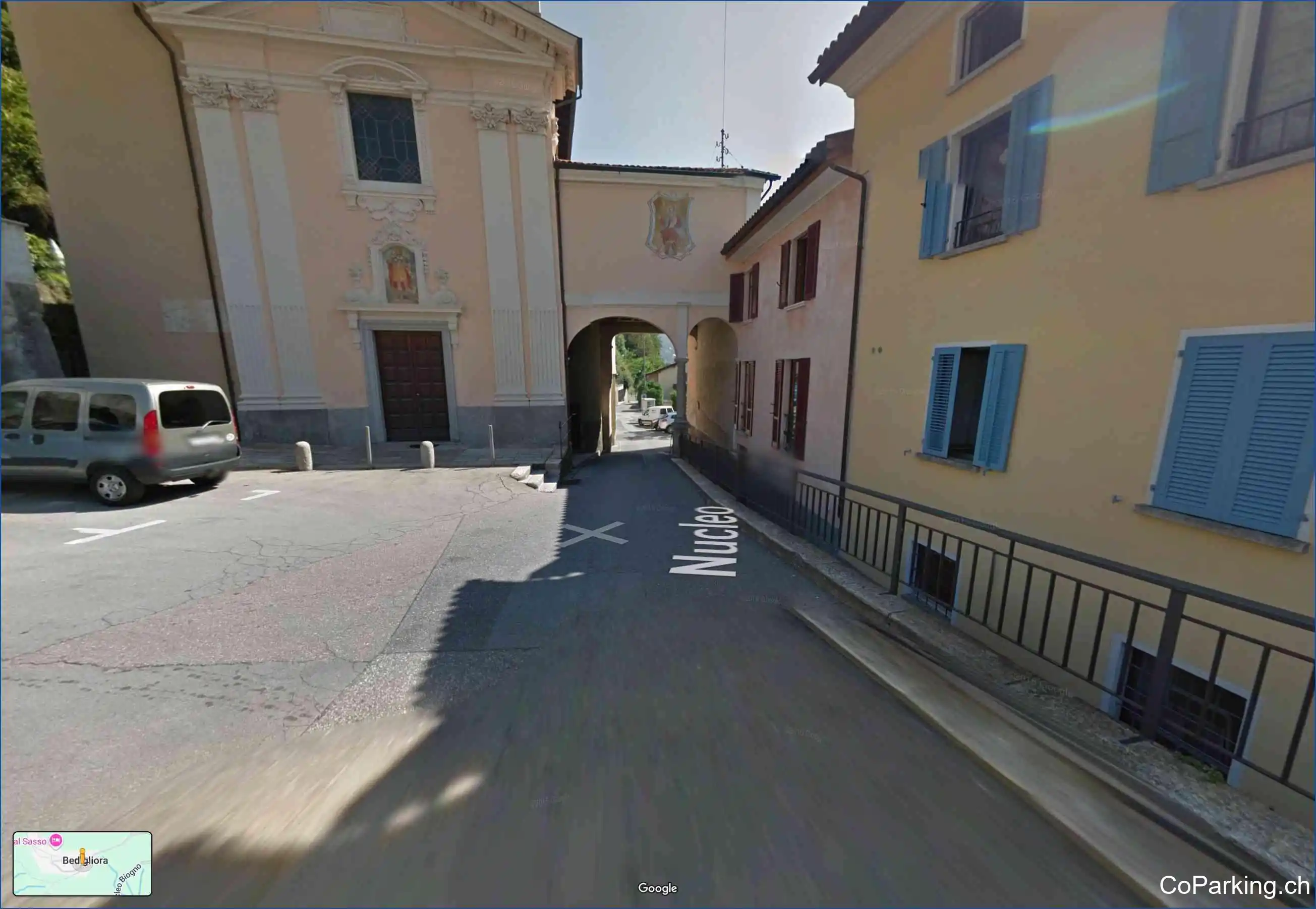 Parking Piazza San Rocco, Piazza San Rocco, Bedigliora, 6981