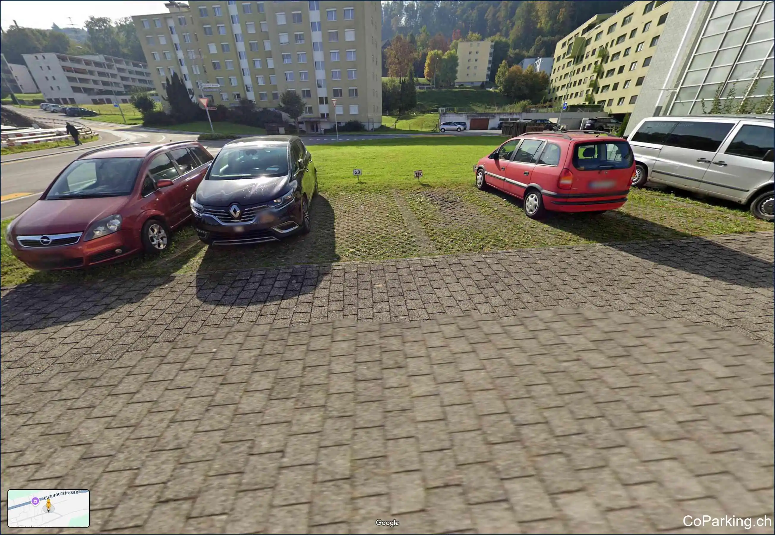 Parking Blattenmoosstr., Blattenmoosstrasse, Luzern, 6014