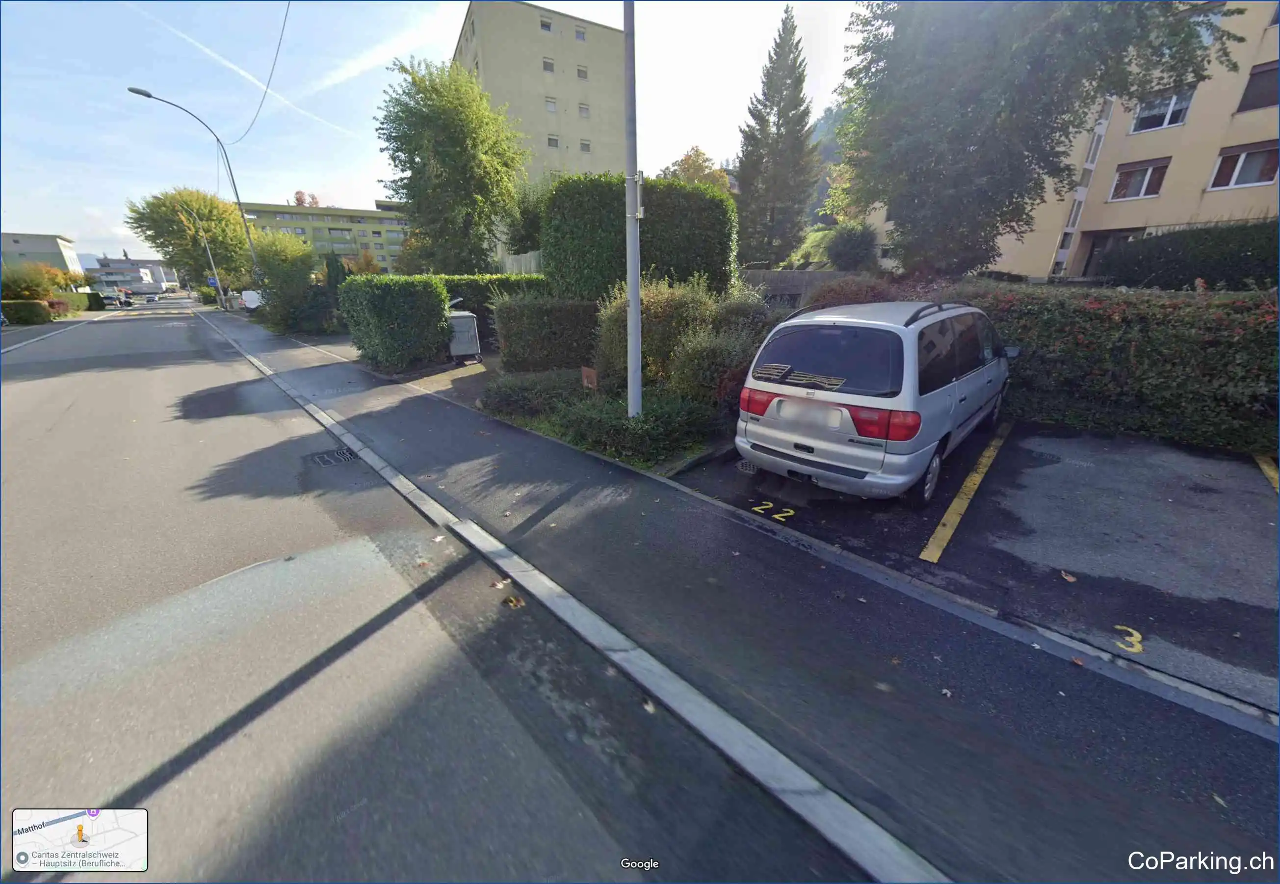 Parking Blattenmoosstr., Blattenmoosstrasse, Luzern, 6014