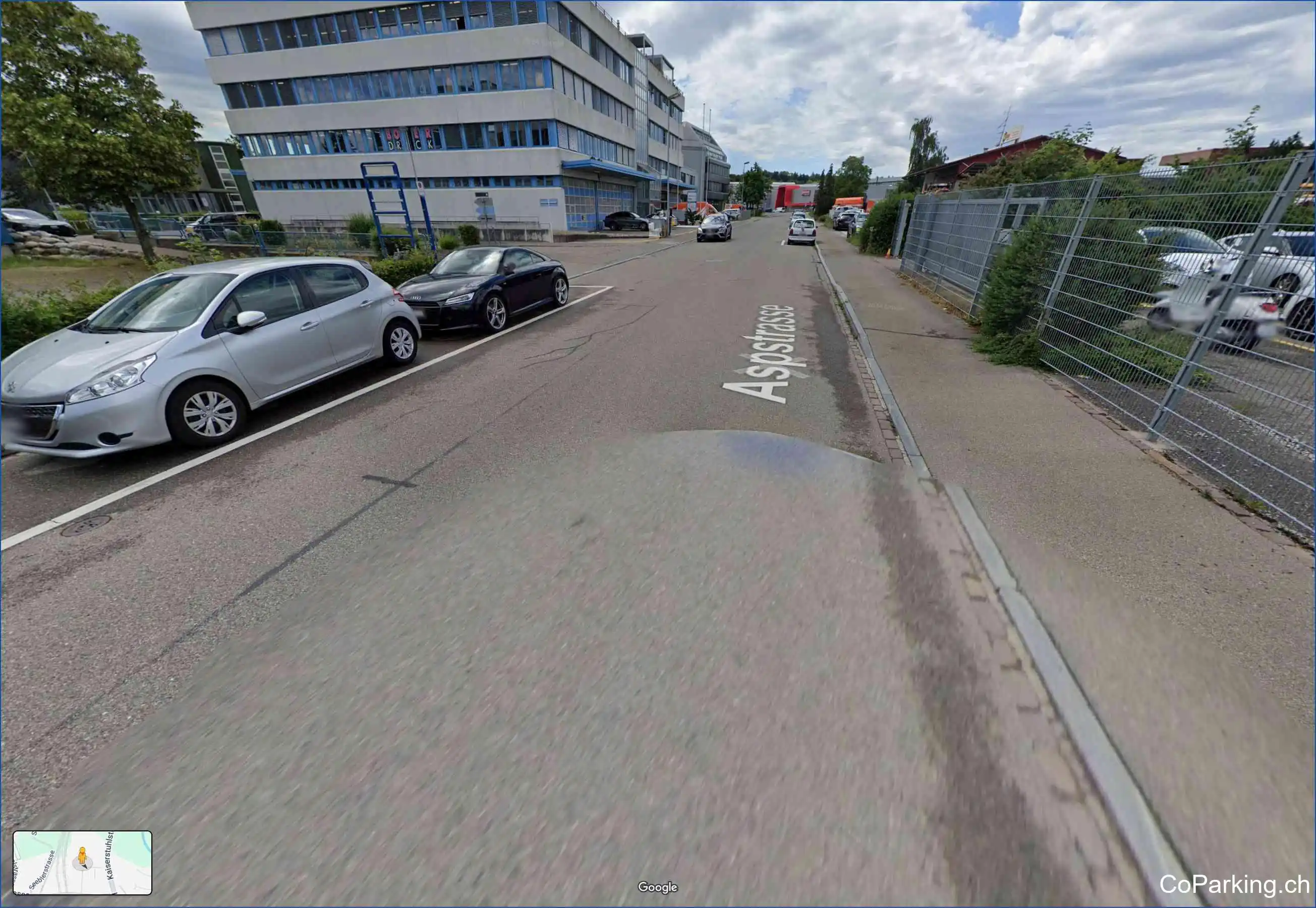 Parking Aspstr., Aspstrasse, Niederglatt, 8172