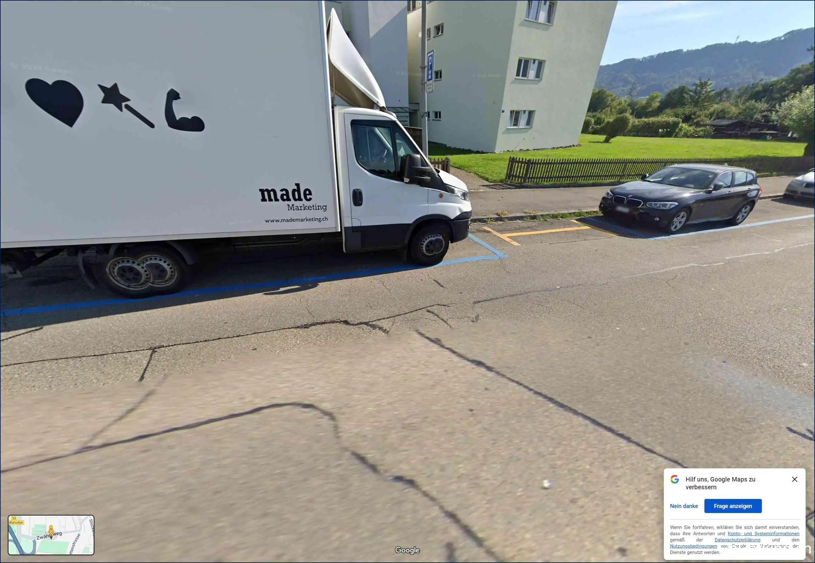 Parking Zwängiweg, Zwängiweg, Zürich, 8038