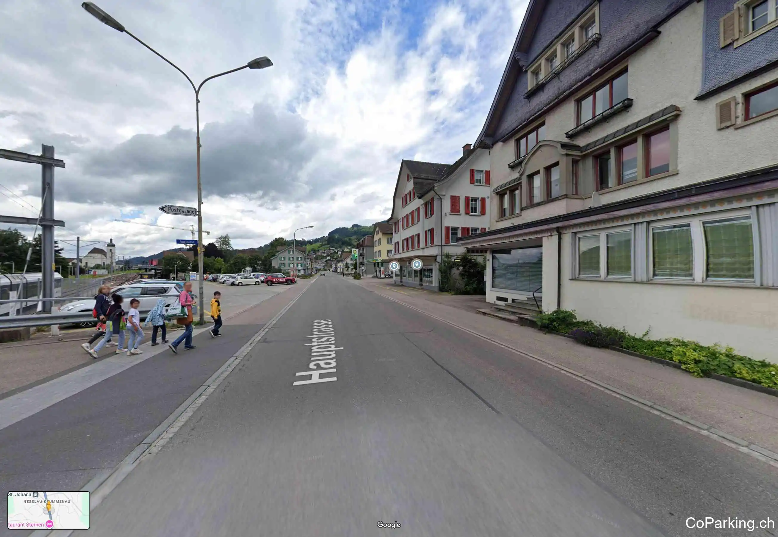 Parking Coop Supermarkt
