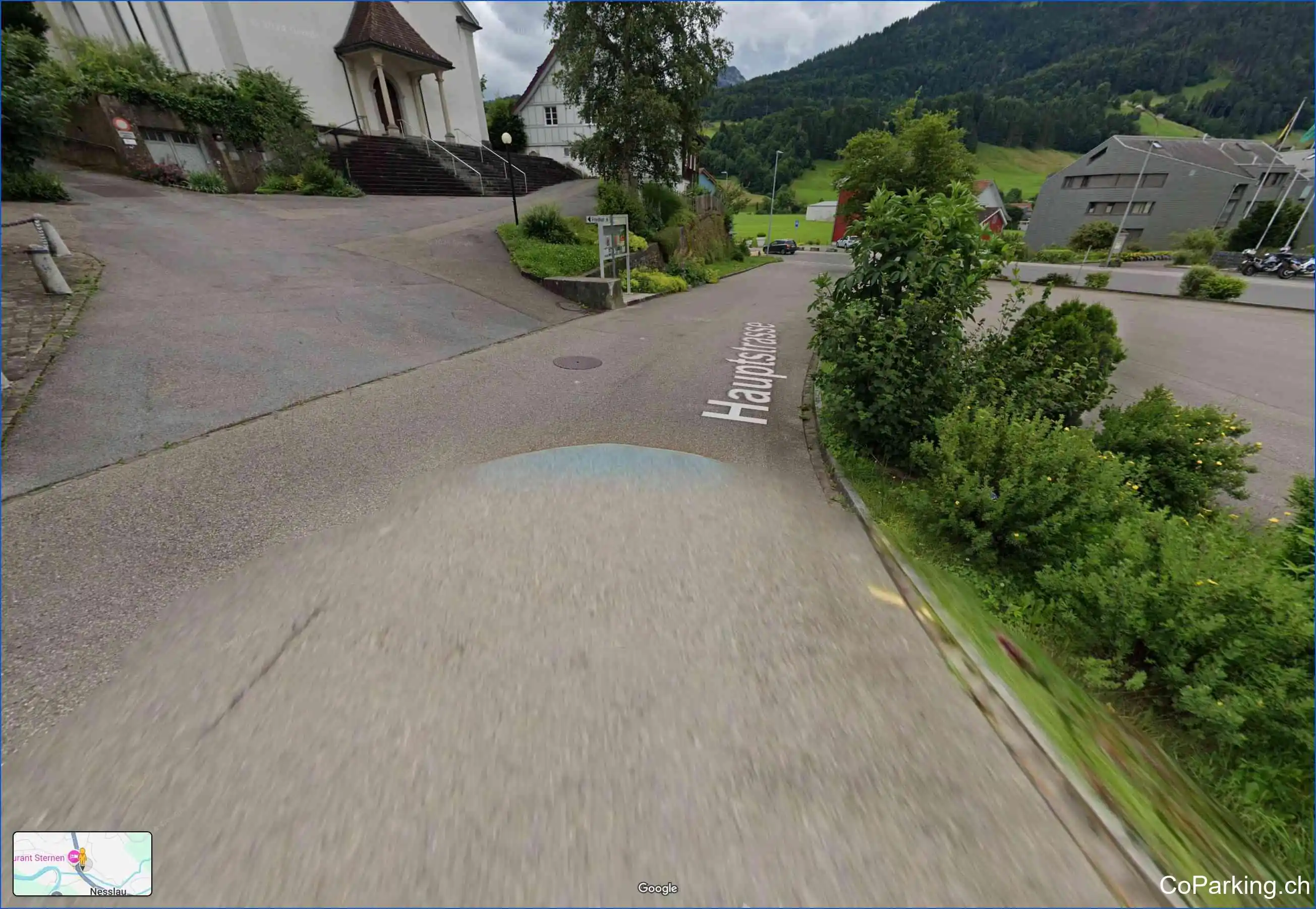 Parking Hauptstr., Hauptstrasse, Nesslau, 9560