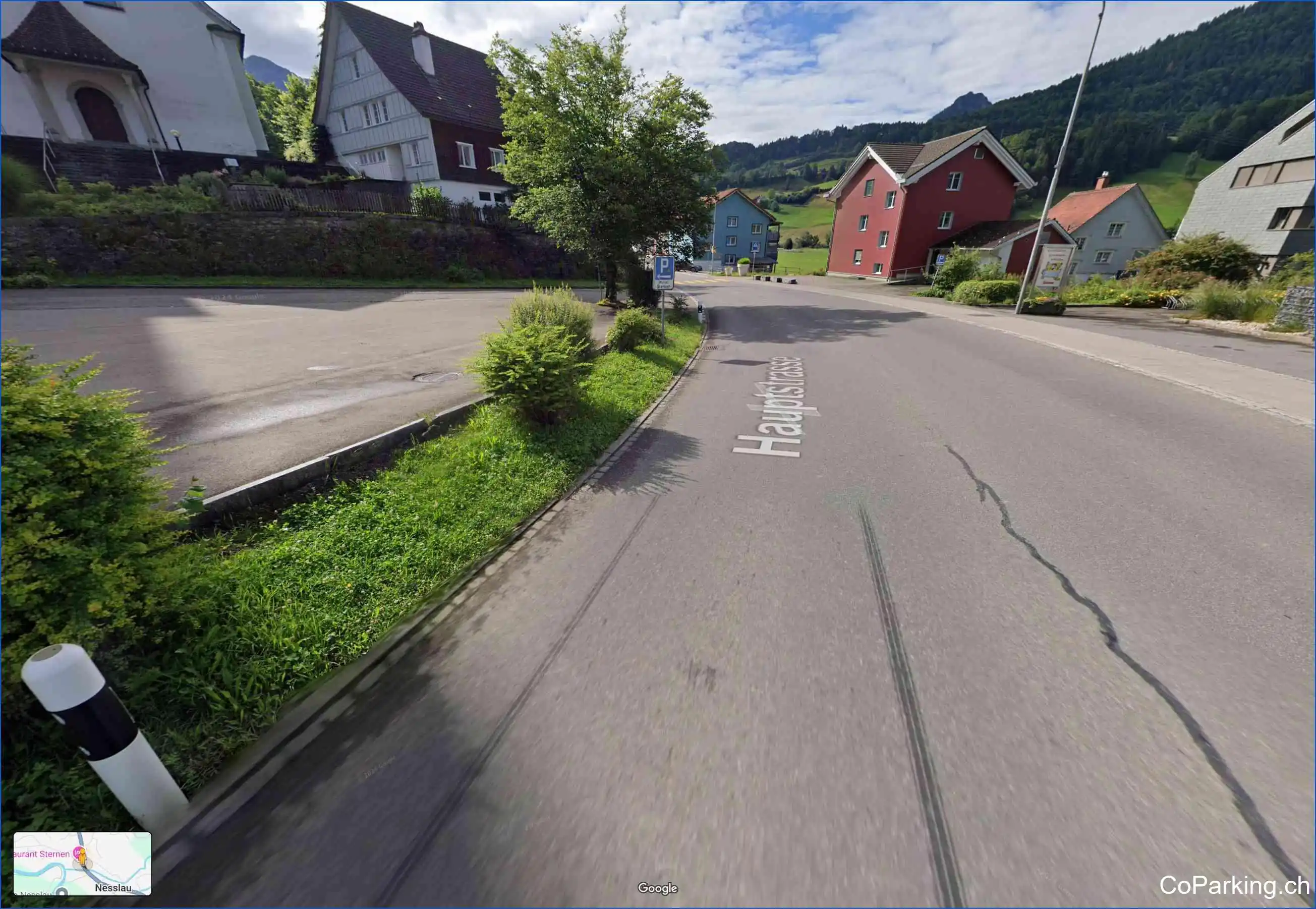 Parking Rest./Hotel Sternen, Hauptstrasse, Nesslau, 9560